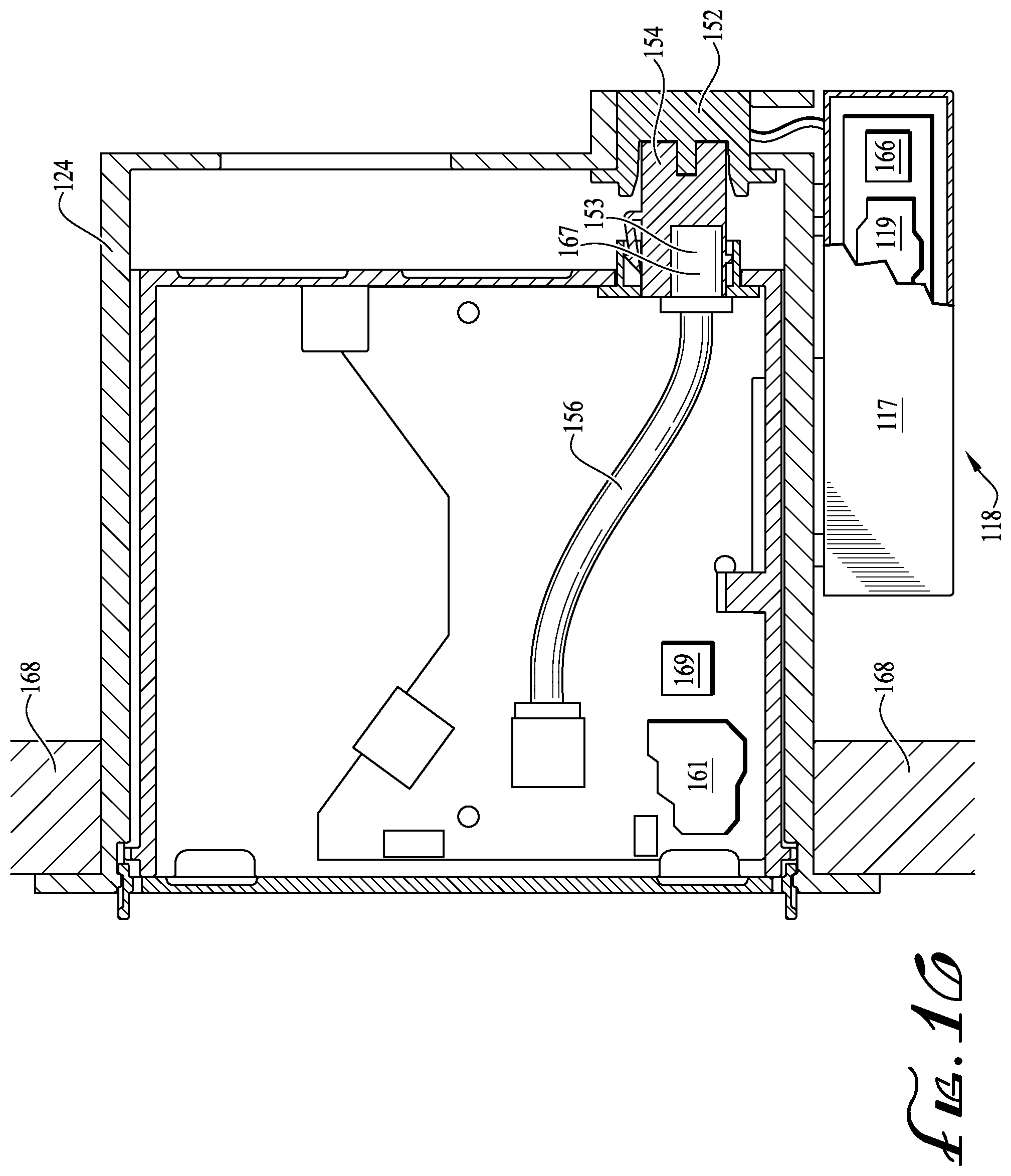 Patent US11824935 Figure 13 – Universally mountable modular data and power network