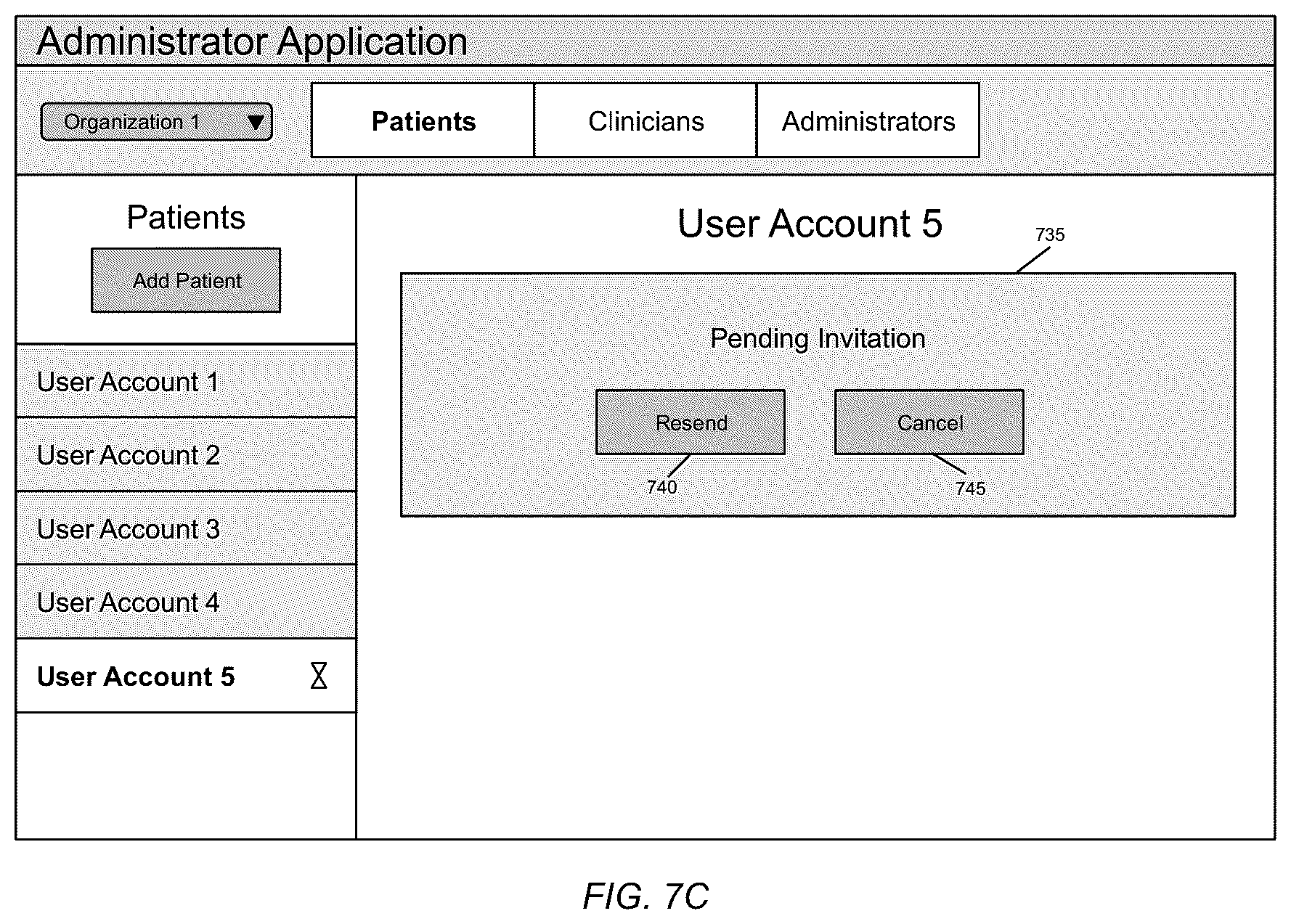 Patent US11824937 Figure 10 – System and method for handling the connection of user accounts to other entities
