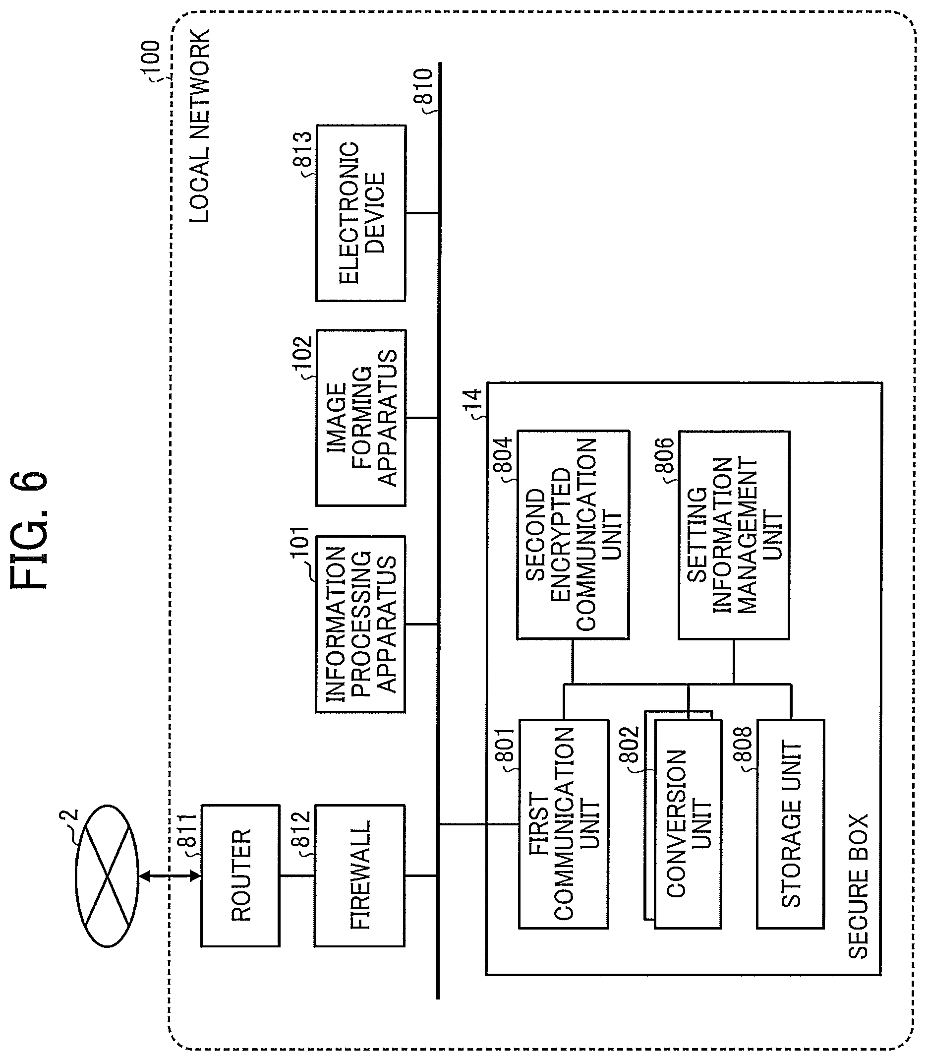 Patent US11824942 Figure 6 – Communication system, information processing apparatus, and information processing method