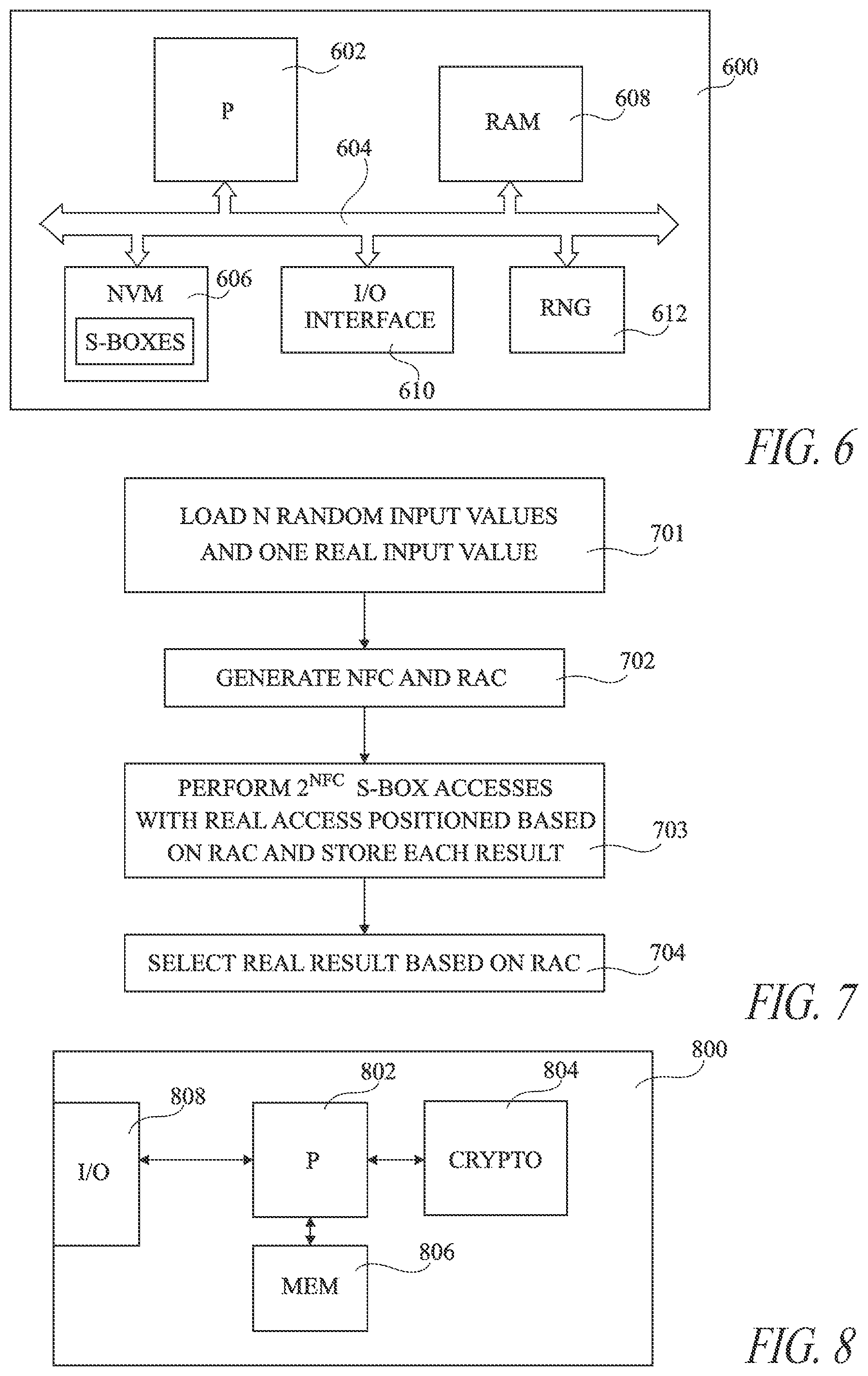 Patent US11824969 Figure 3 – Method and circuit for performing a substitution operation