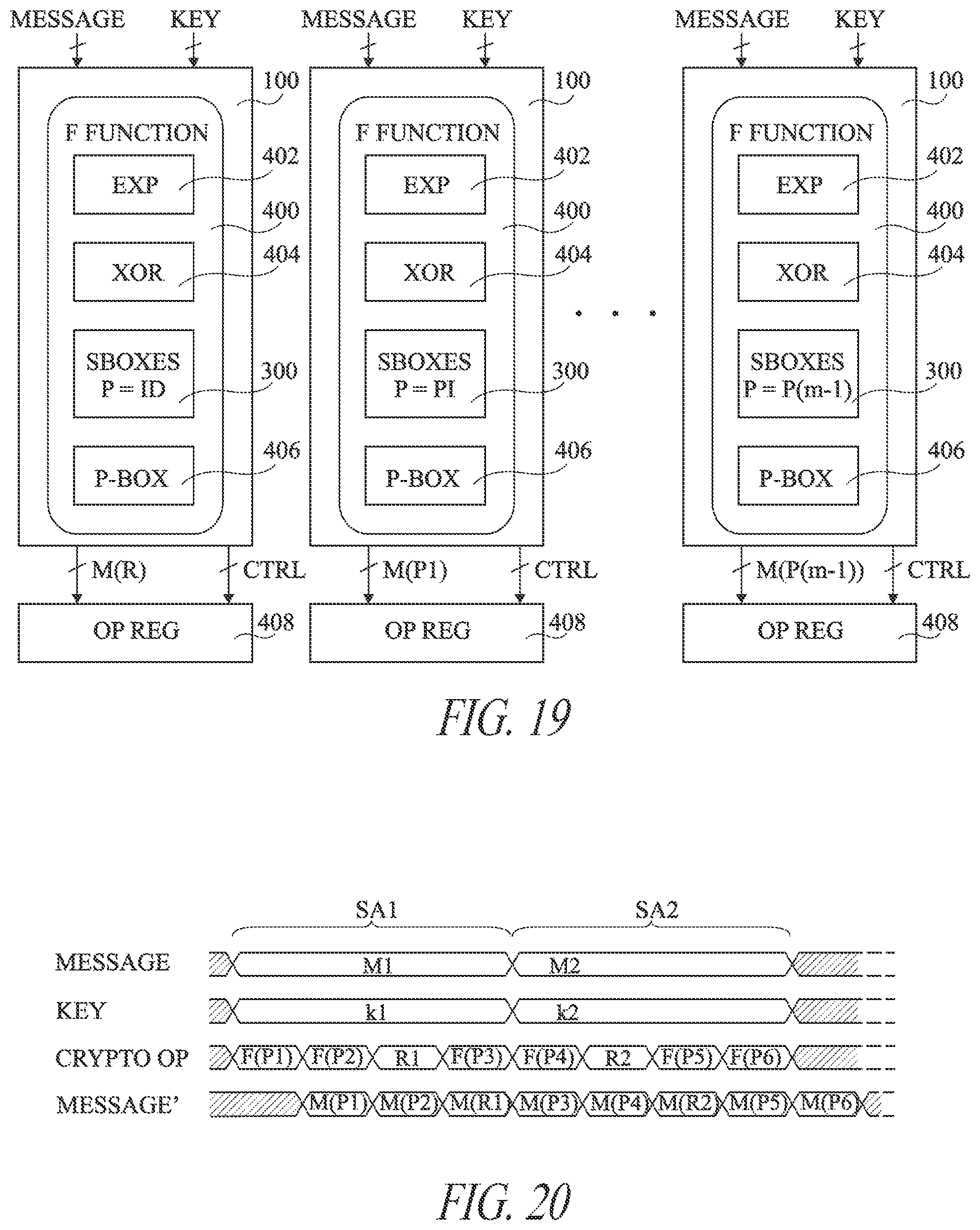 Patent US11824969 Figure 9 – Method and circuit for performing a substitution operation