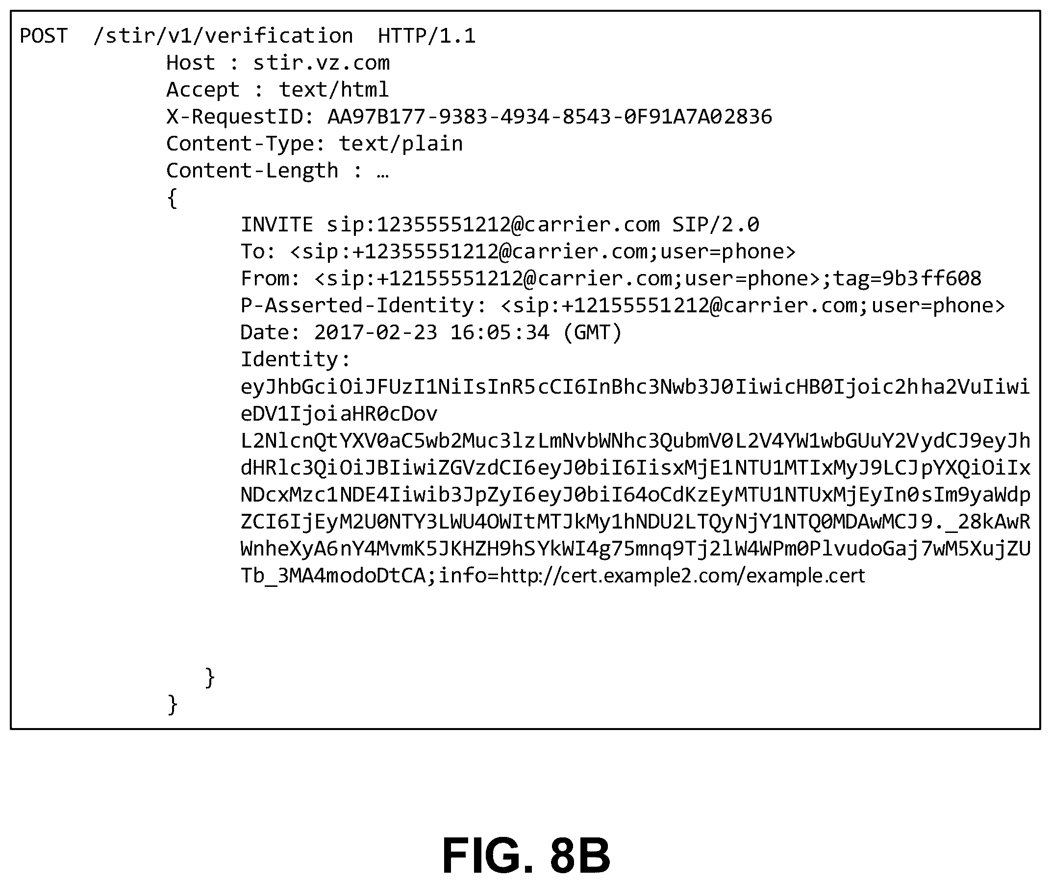 Patent US11824994 Figure 20 – Validating and securing caller identification to prevent identity spoofing