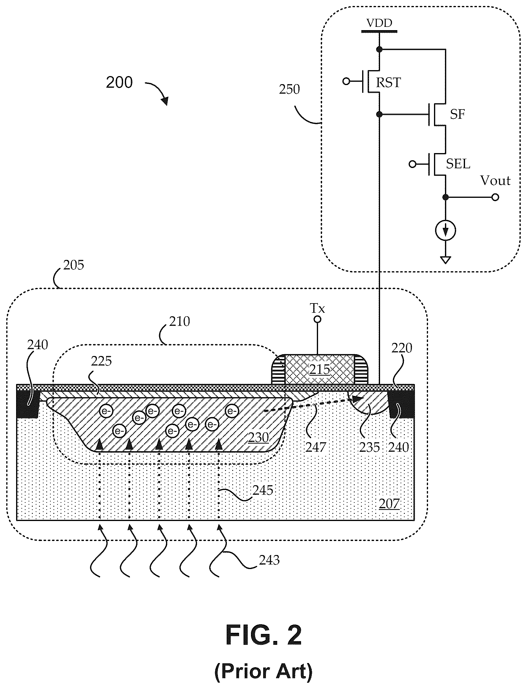 Patent US11832003 Figure 2 – Binnable time-of-flight pixel