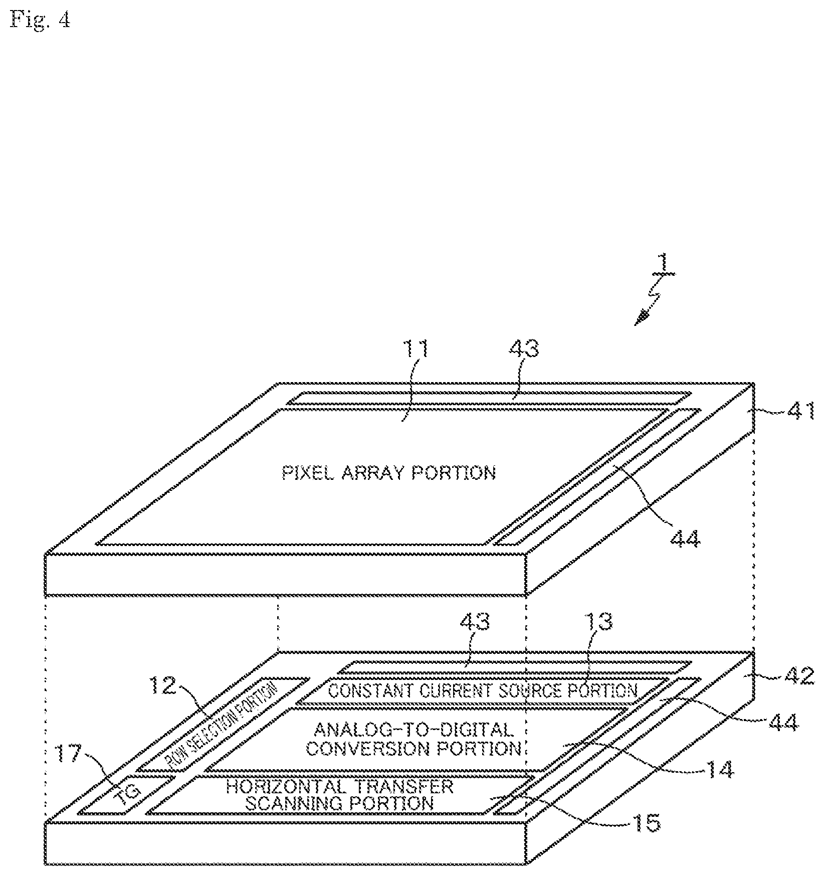 Patent US11832011 Figure 4 – Imaging device and electronic equipment