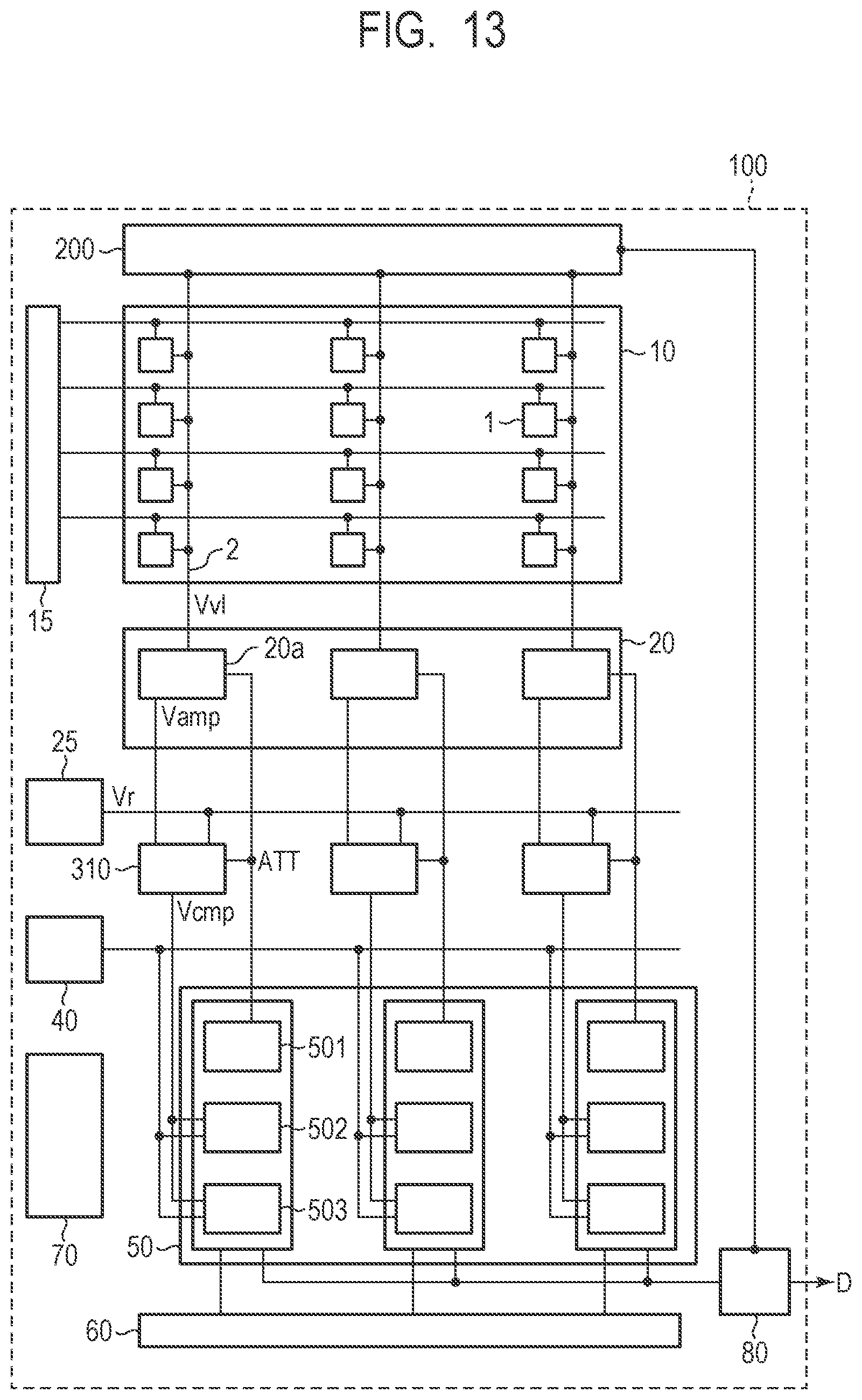 Patent US11832012 Figure 13 – Photoelectric conversion device