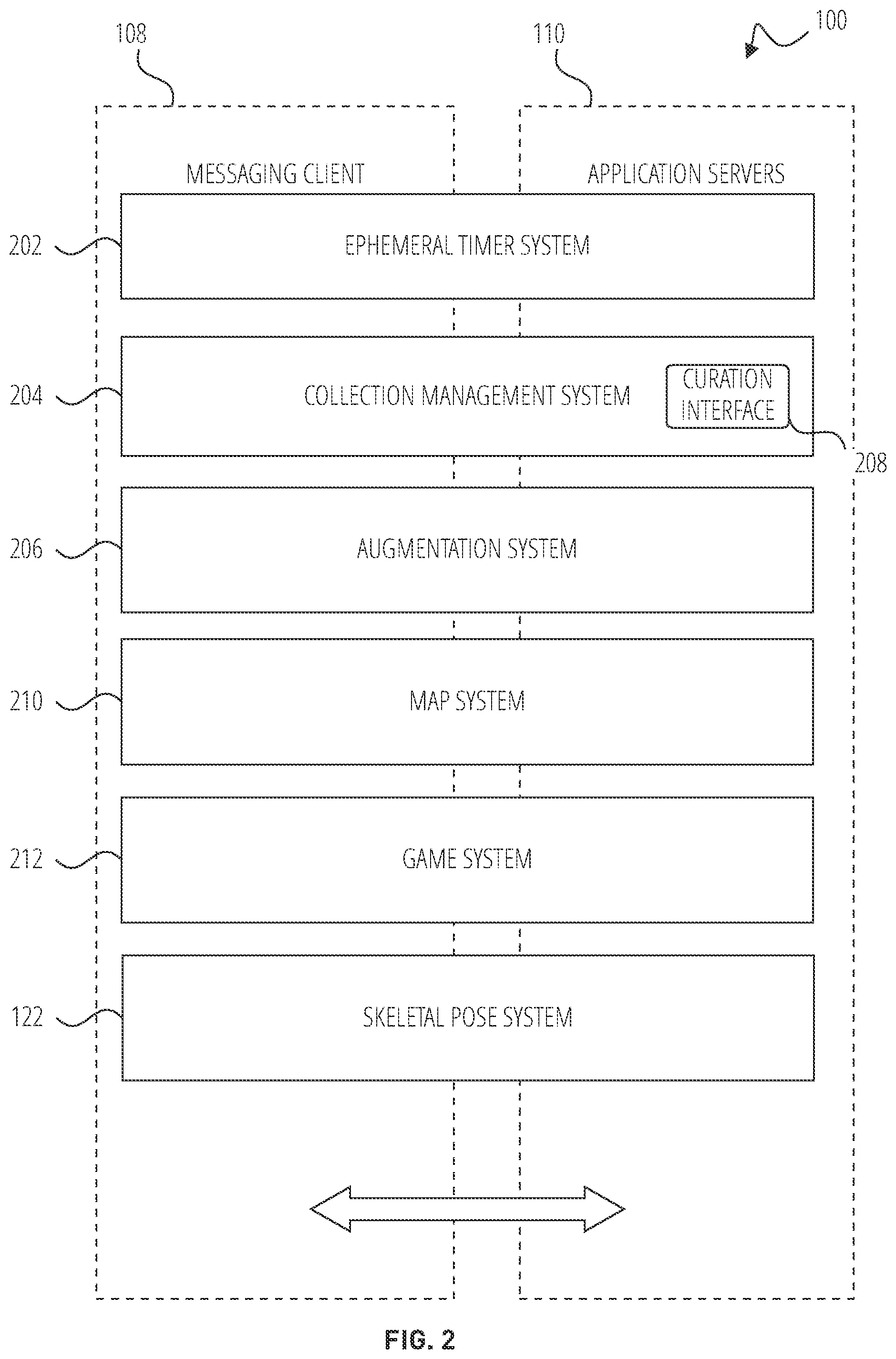 Patent US11832015 Figure 2 – User interface for pose driven virtual effects