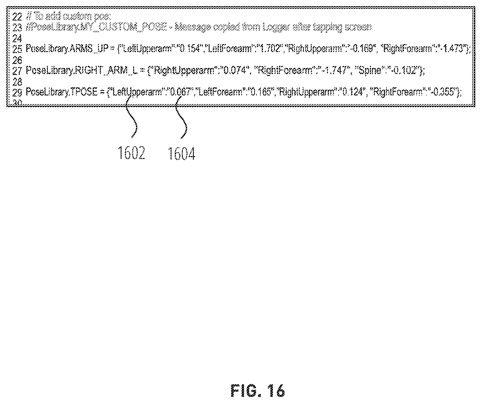 Patent US11832015 Figure 16 – User interface for pose driven virtual effects