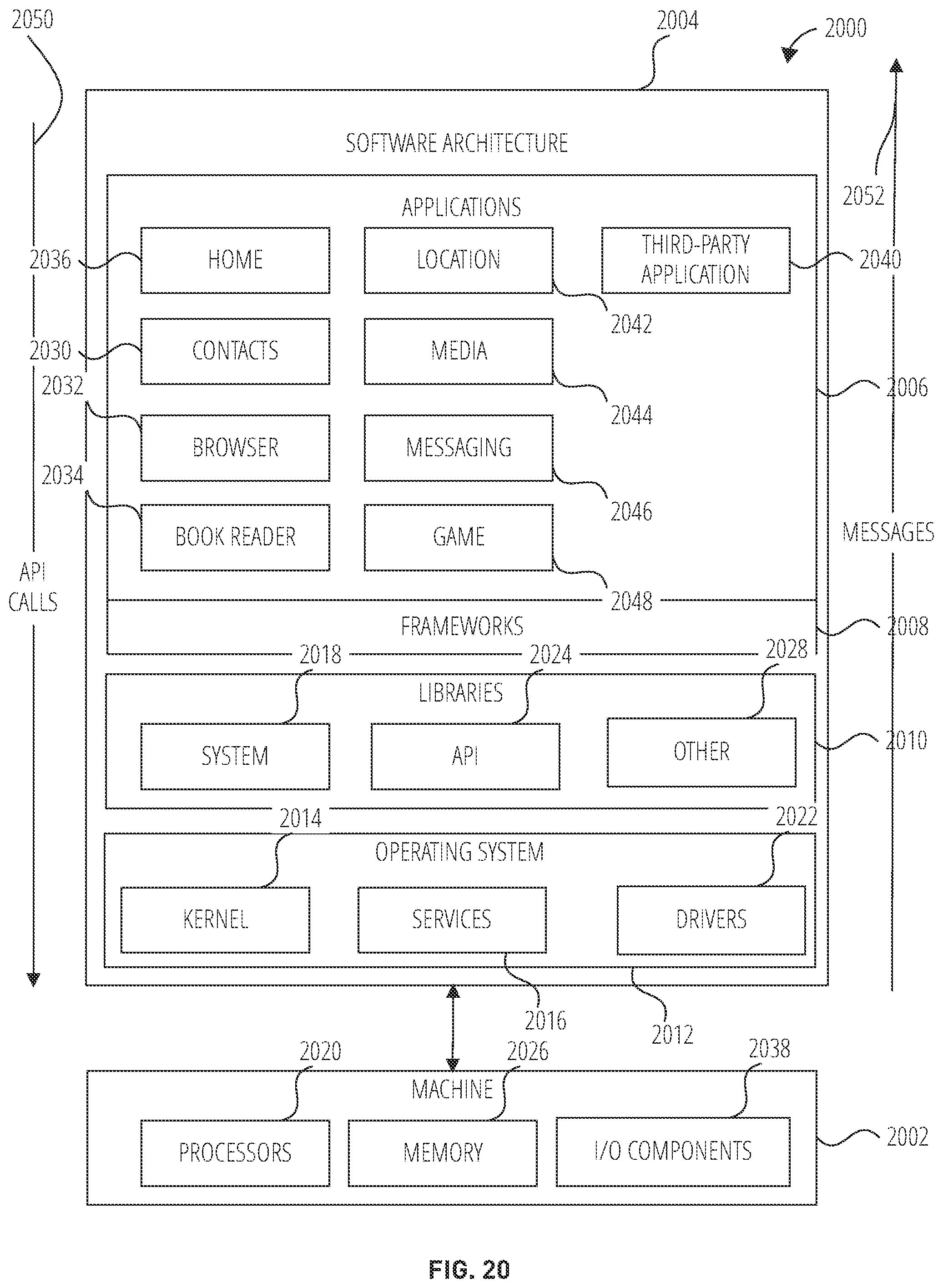 Patent US11832015 Figure 20 – User interface for pose driven virtual effects