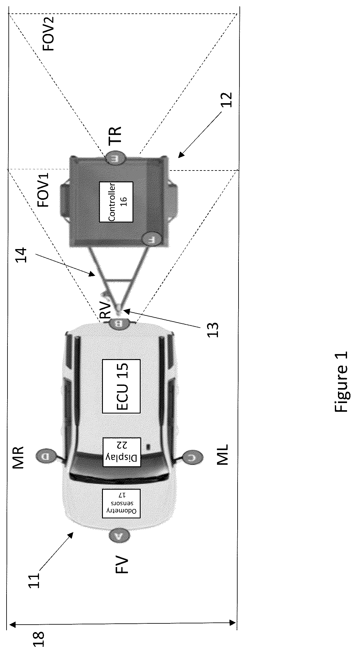 Patent US11832019 Figure 1 – Method for harmonizing images acquired from non overlapping camera views