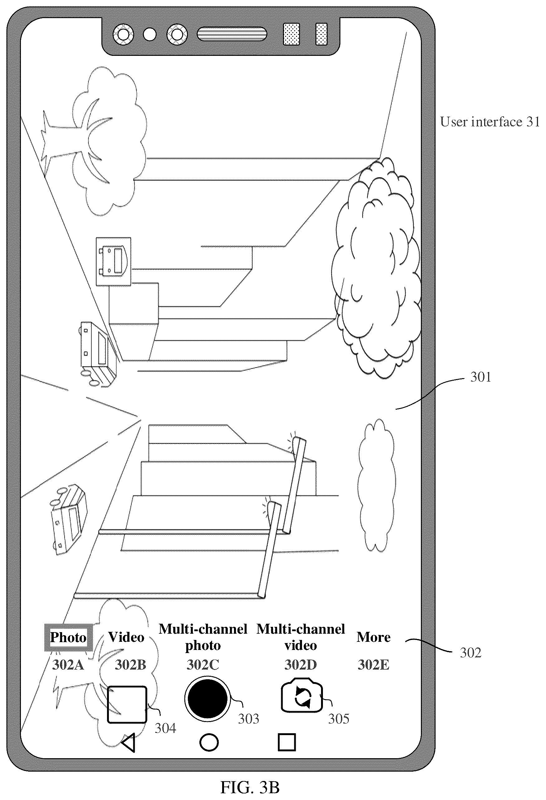 Patent US11832022 Figure 5 – Framing method for multi-channel video recording, graphical user interface, and electronic device