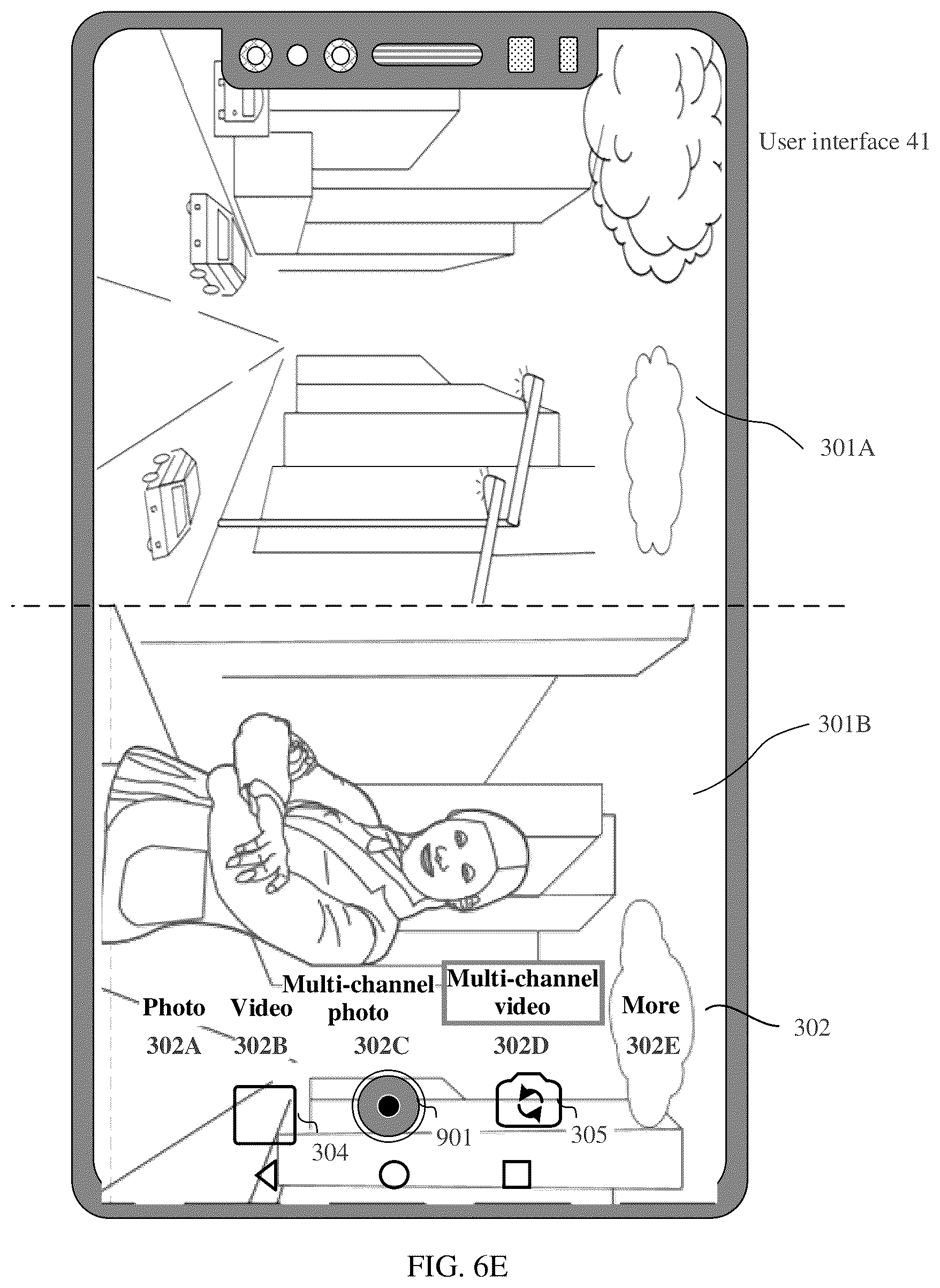 Patent US11832022 Figure 15 – Framing method for multi-channel video recording, graphical user interface, and electronic device