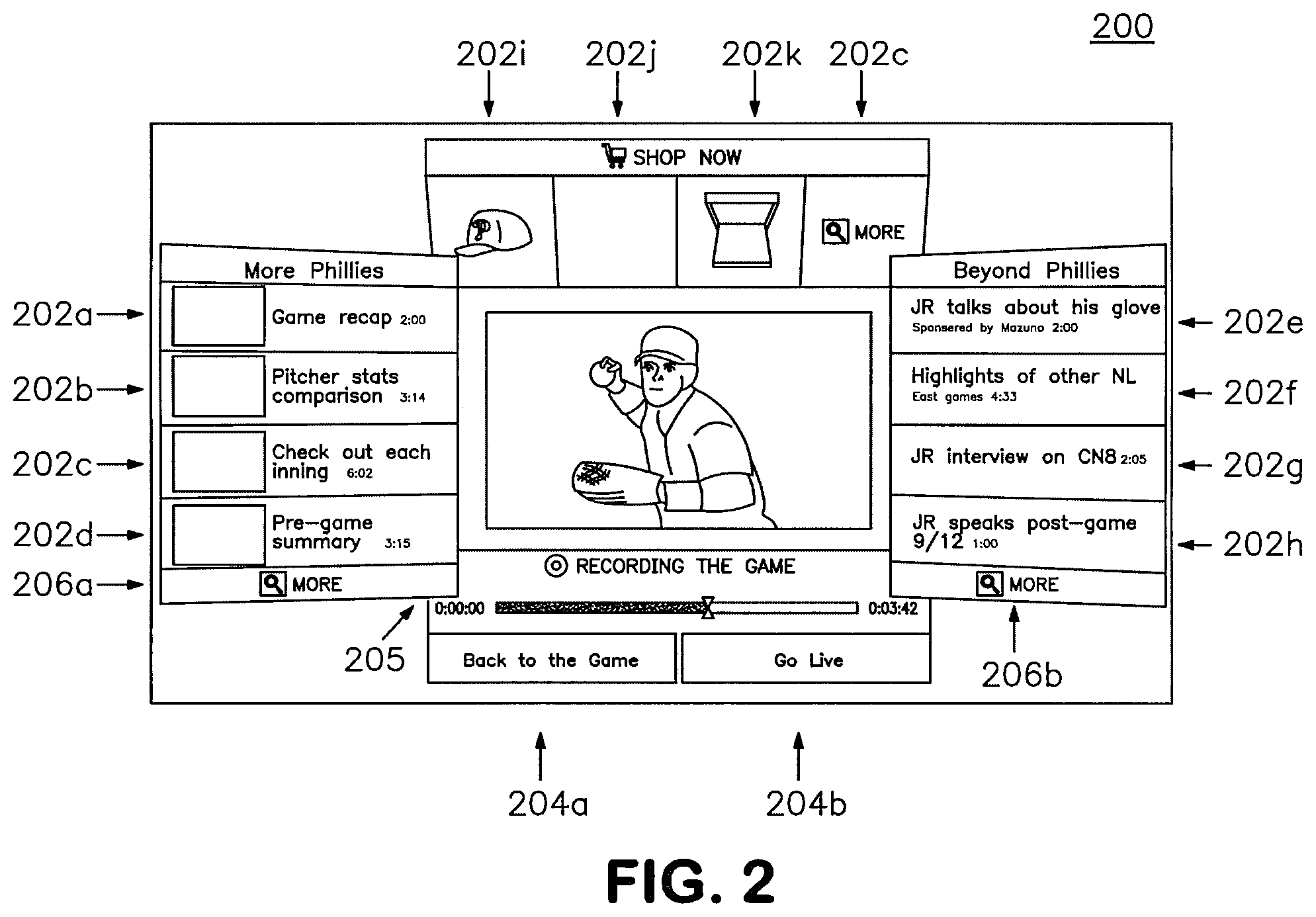 Patent US11832024 Figure 2 – Method and apparatus for delivering video and video-related content at sub-asset level