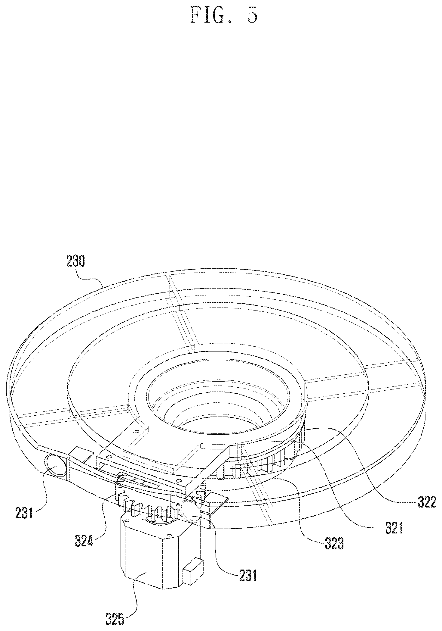 Patent US11832030 Figure 7 – Electronic apparatus including projector