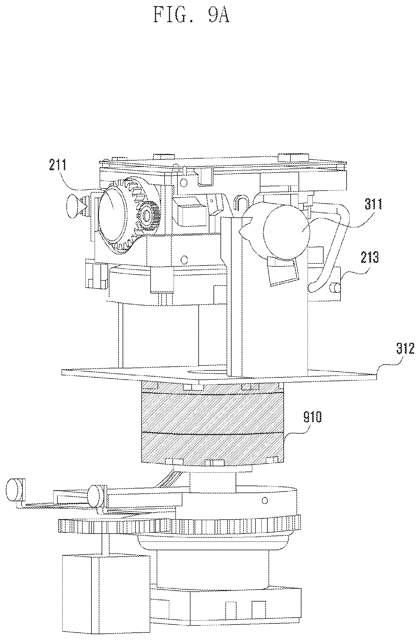Patent US11832030 Figure 13 – Electronic apparatus including projector