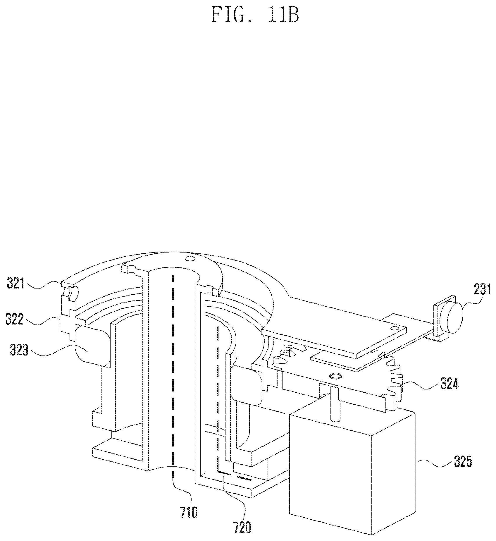 Patent US11832030 Figure 19 – Electronic apparatus including projector