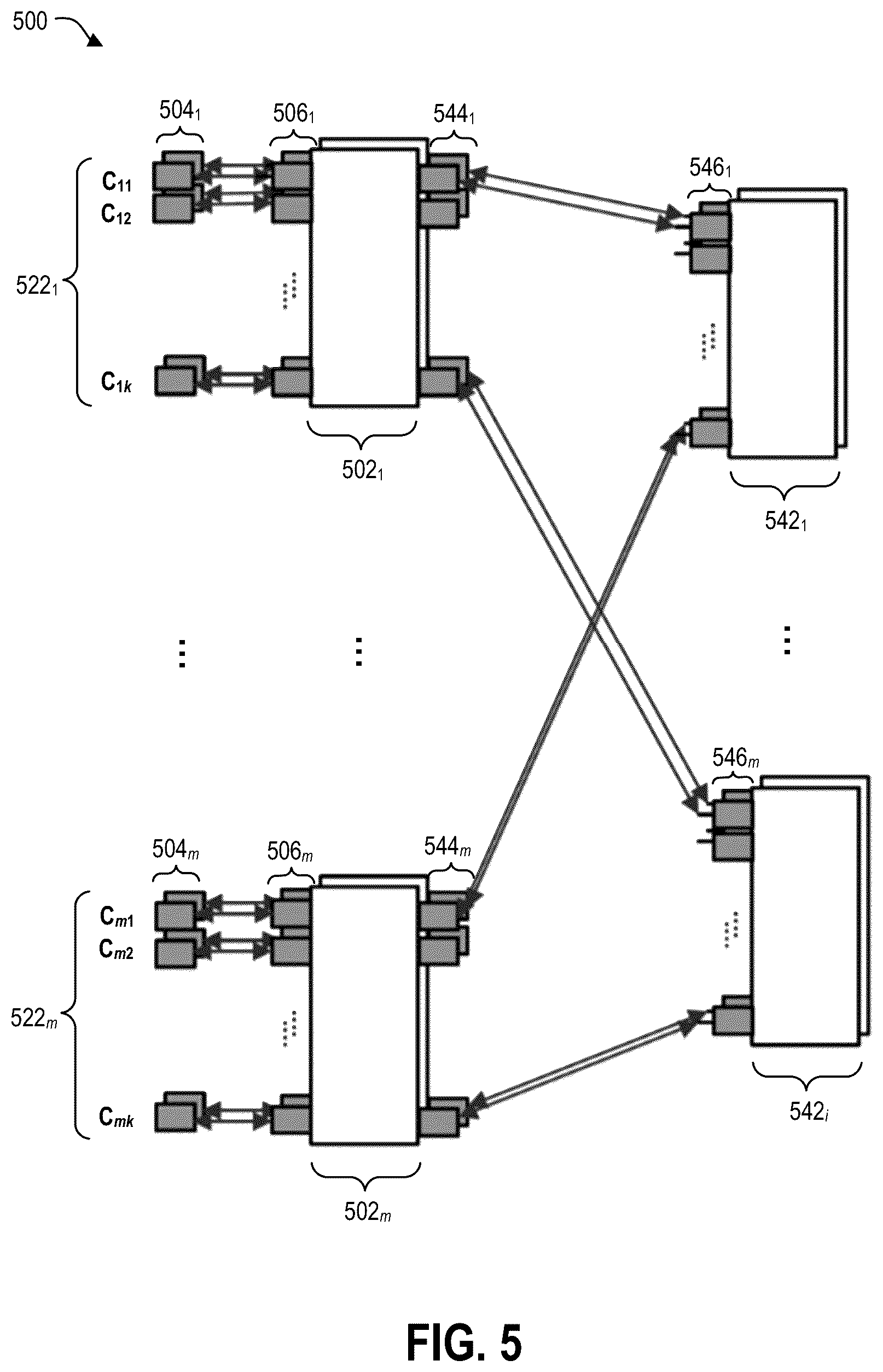 Patent US11832033 Figure 6 – Efficiently interconnecting computing nodes to enable use of high-radix network switches