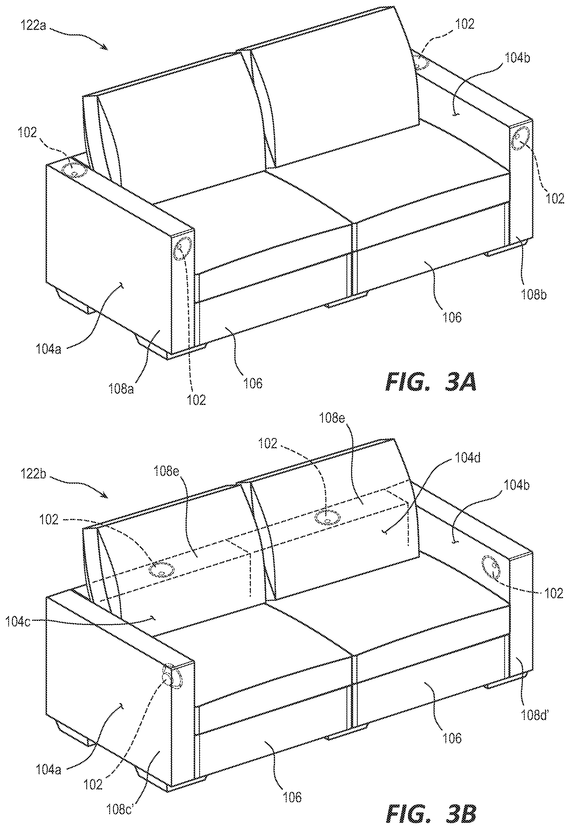 Patent US11832039 Figure 5 – Tuning calibration technology for systems and methods for acoustically correcting sound loss through fabric