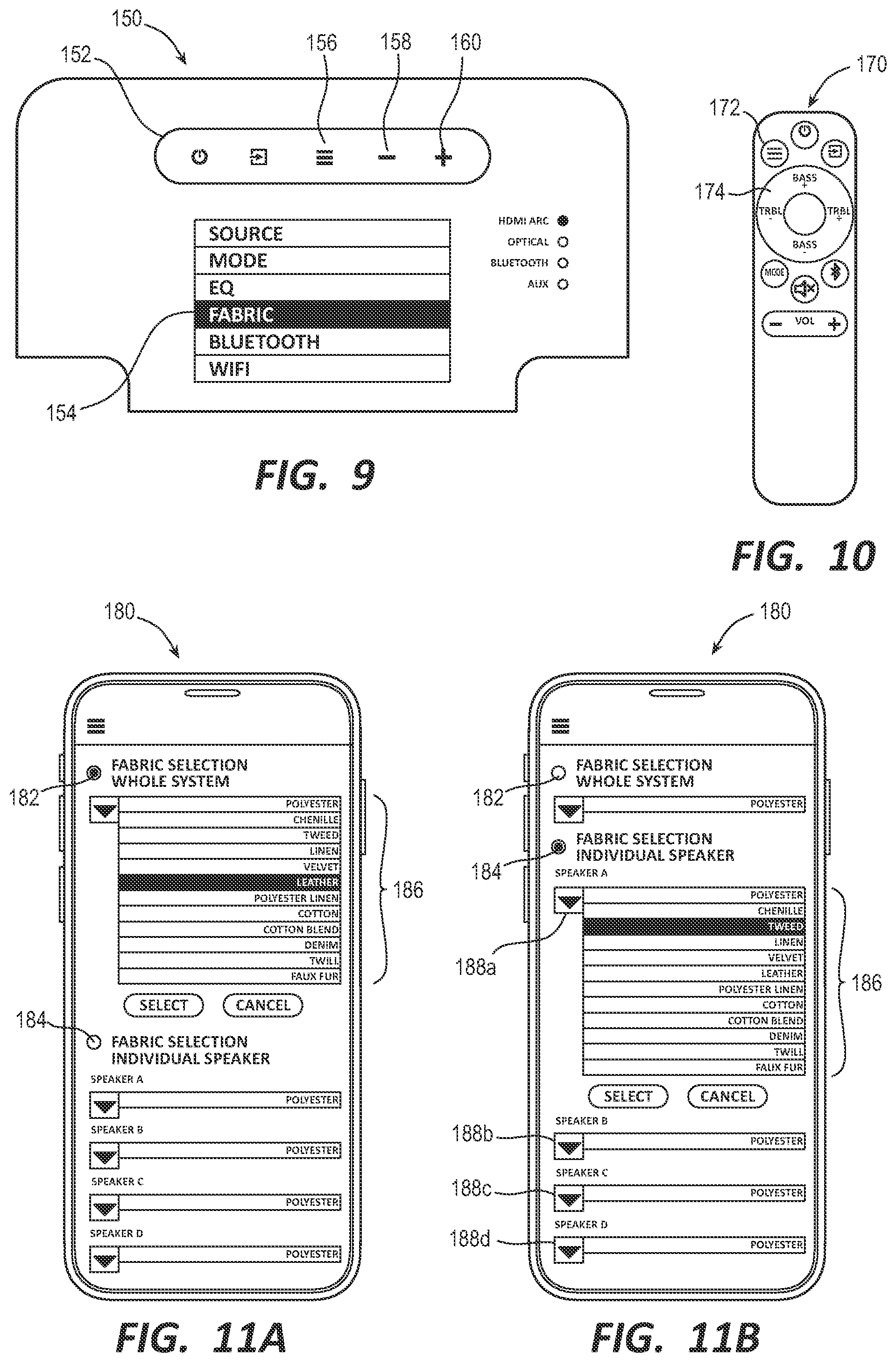 Patent US11832039 Figure 17 – Tuning calibration technology for systems and methods for acoustically correcting sound loss through fabric