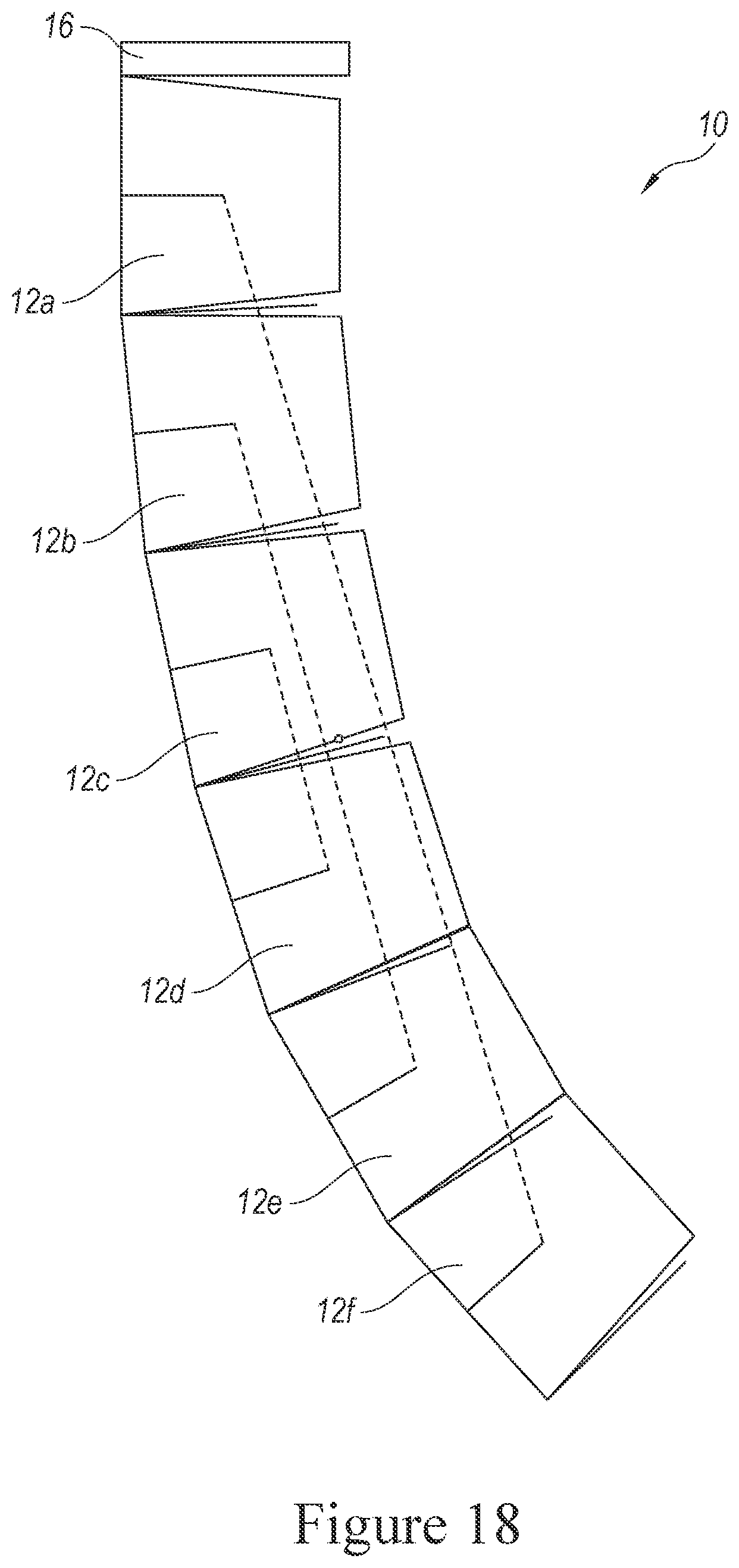 Patent US11832040 Figure 18 – Speaker array with adjustable hanging system