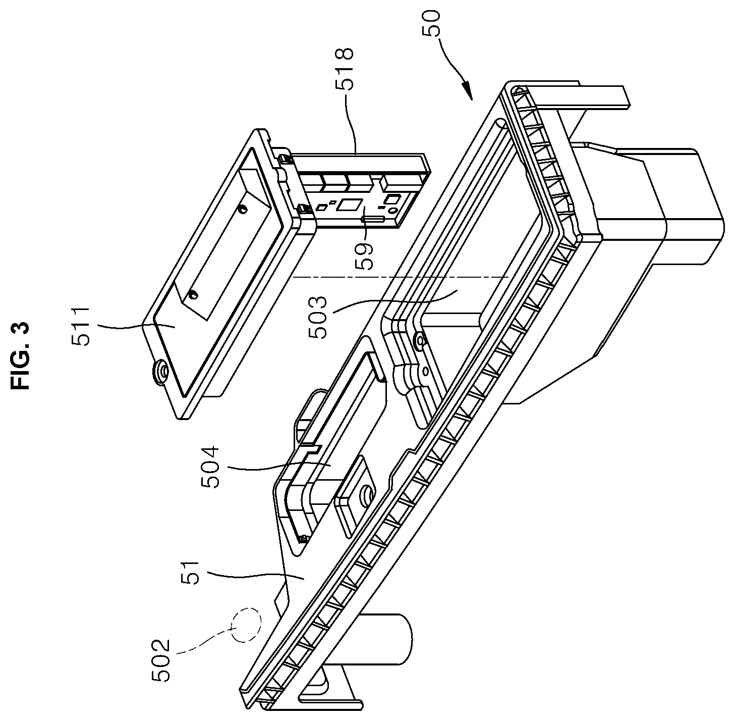 Patent US11832041 Figure 3 – Refrigerator capable of sound input