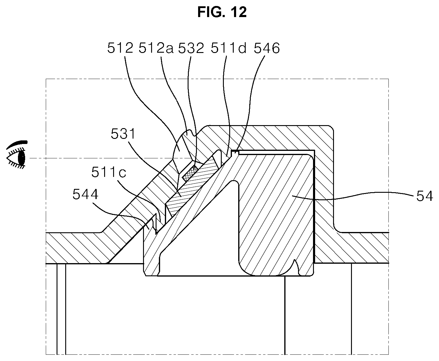 Patent US11832041 Figure 12 – Refrigerator capable of sound input