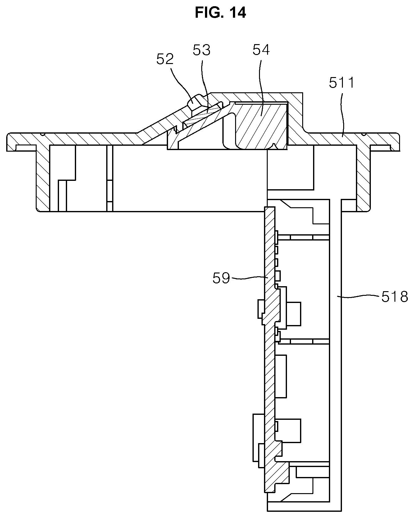 Patent US11832041 Figure 14 – Refrigerator capable of sound input