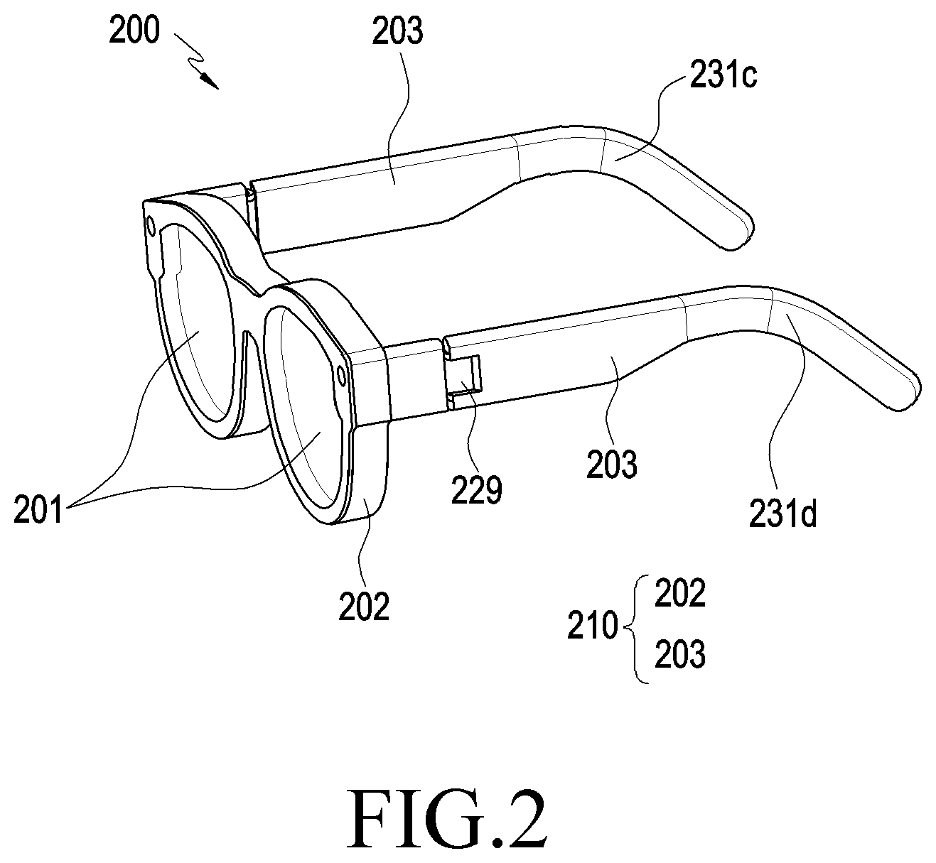 Patent US11832048 Figure 2 – Electronic device including speaker module
