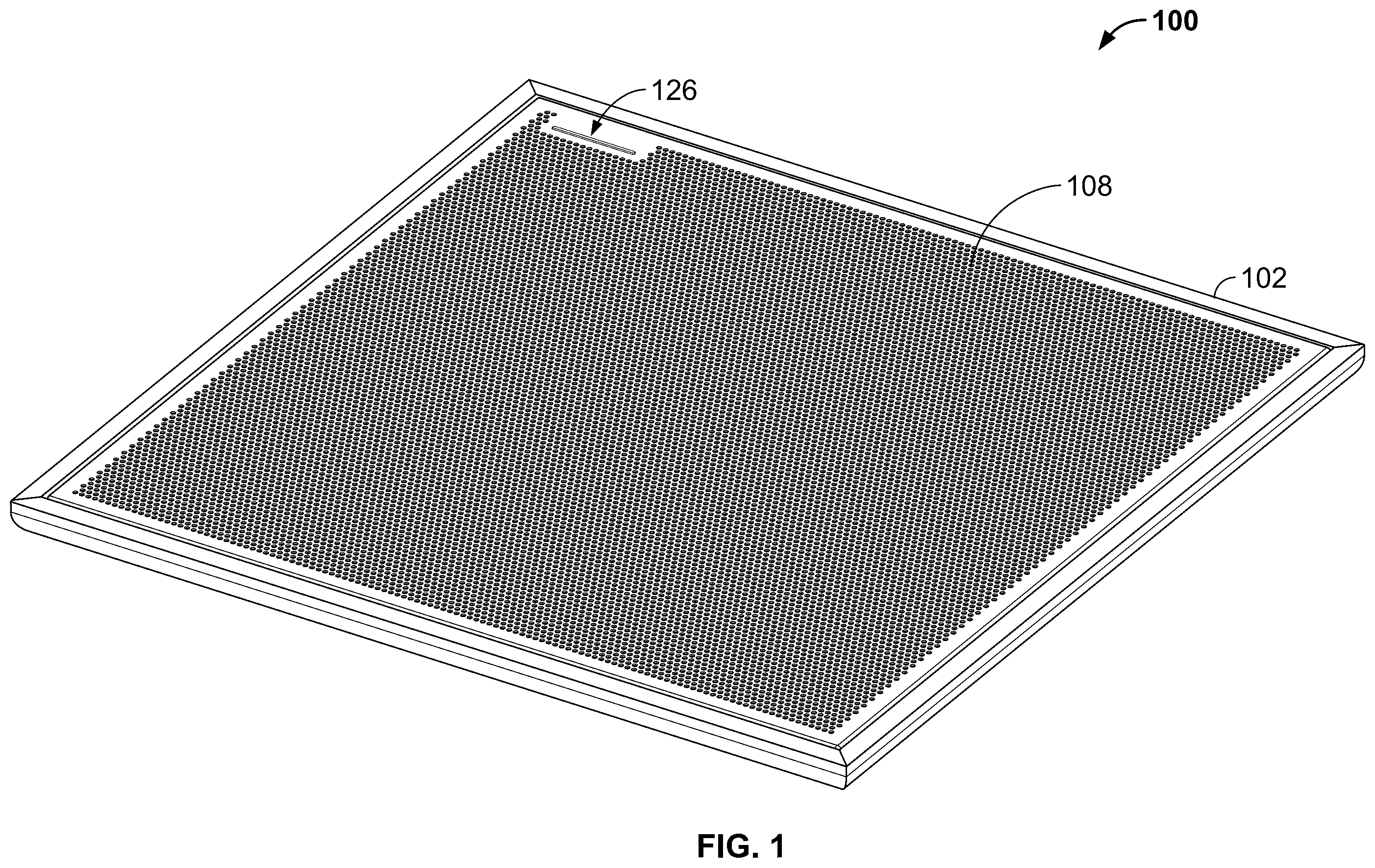 Patent US11832053 Figure 1 – Array microphone system and method of assembling the same