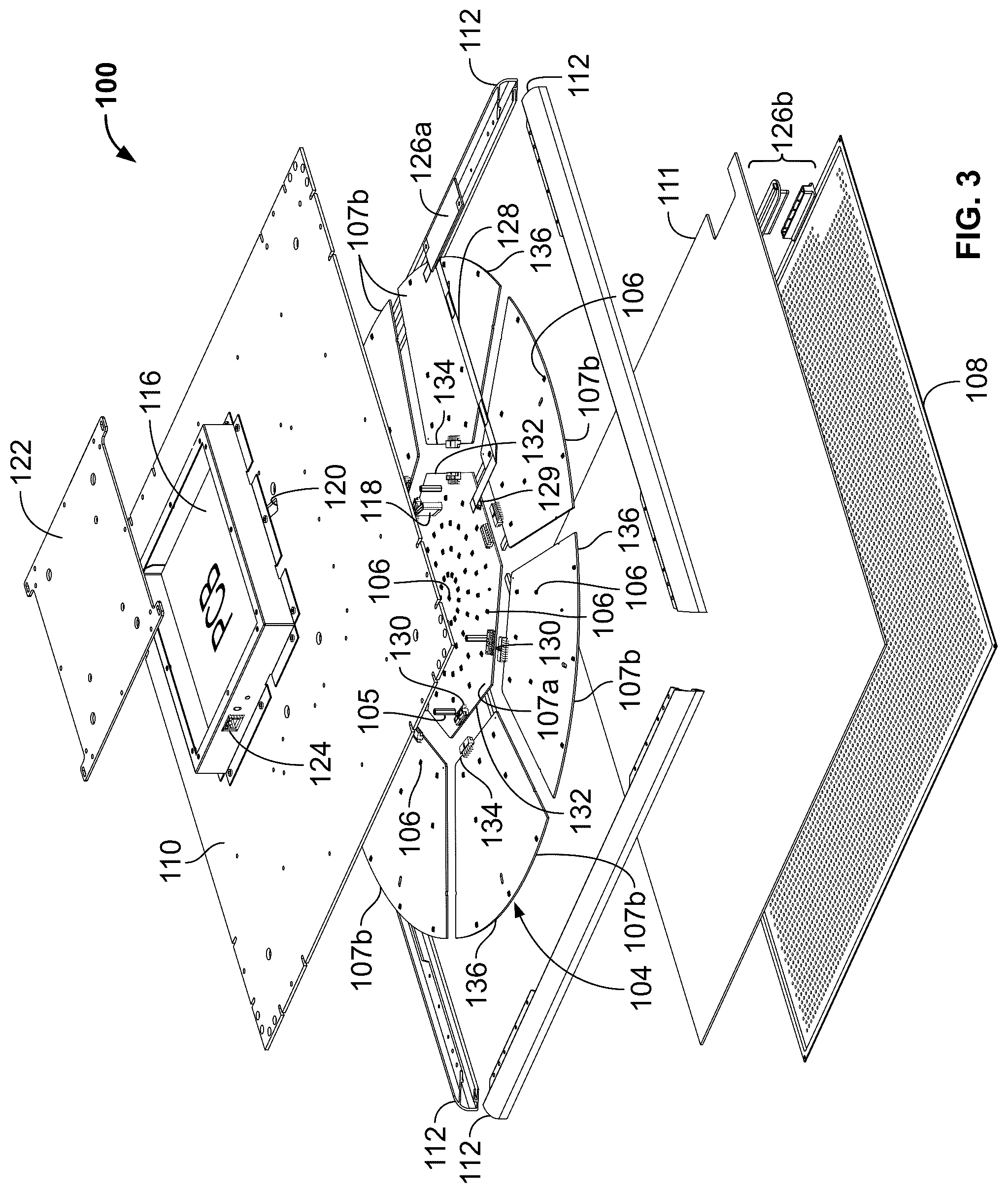 Patent US11832053 Figure 3 – Array microphone system and method of assembling the same