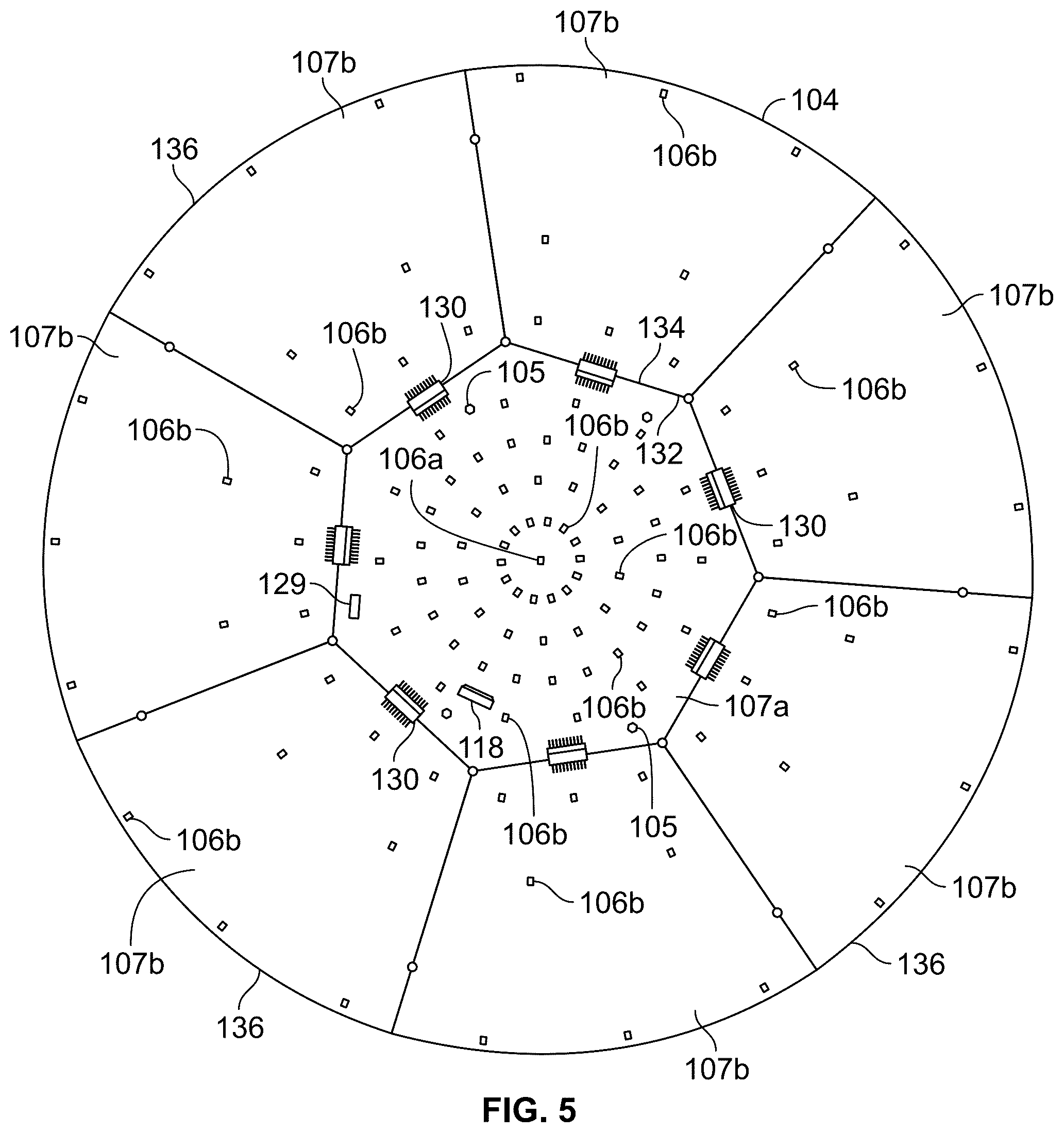 Patent US11832053 Figure 5 – Array microphone system and method of assembling the same