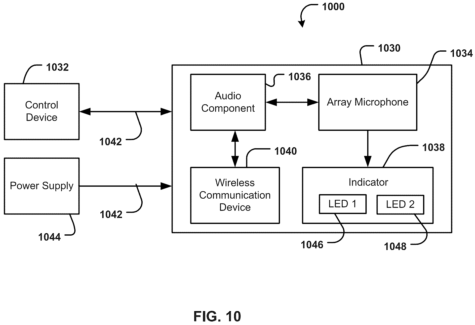 Patent US11832053 Figure 9 – Array microphone system and method of assembling the same