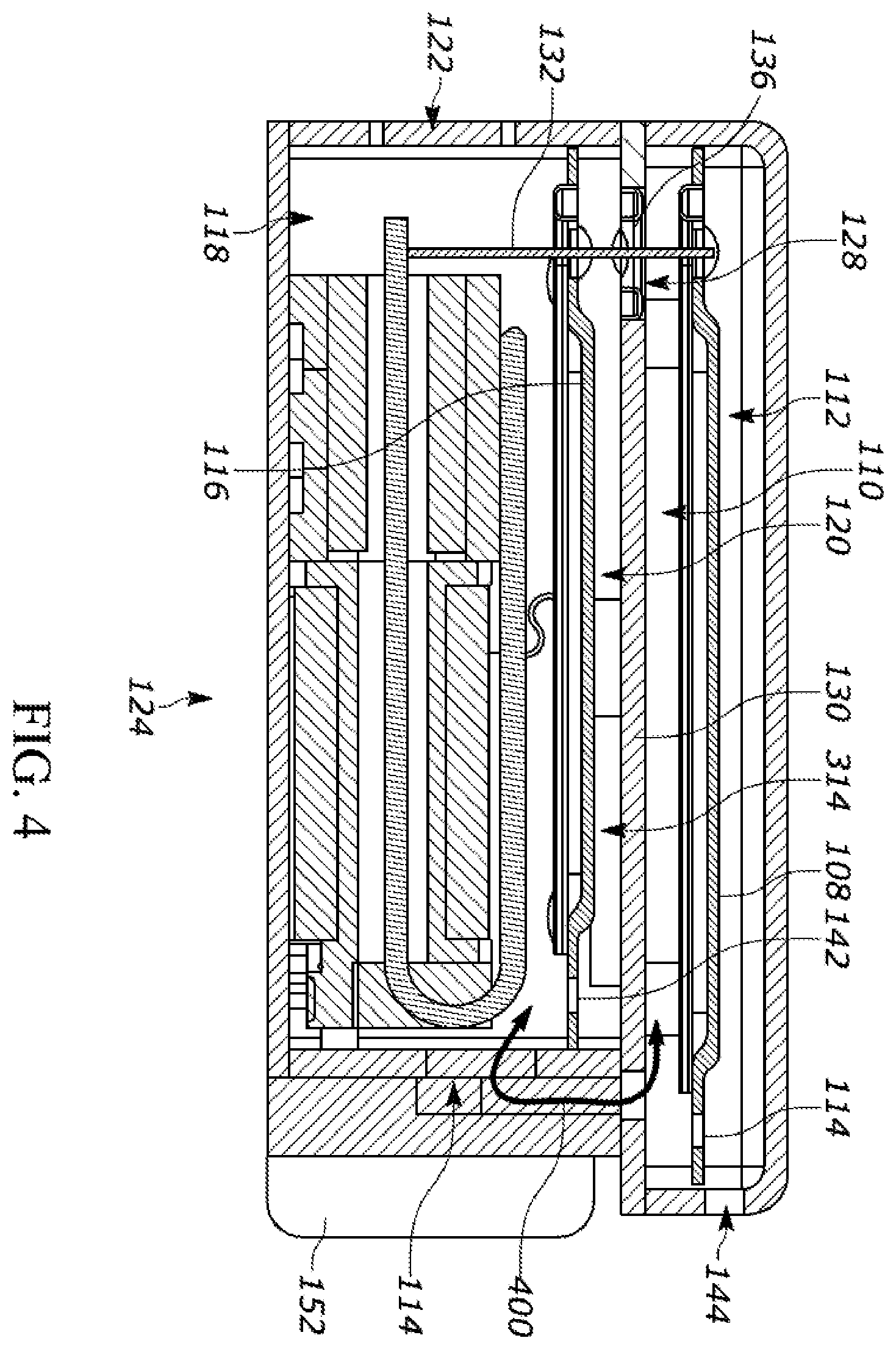 Patent US11832054 Figure 4 – Acoustic receivers with multiple diaphragms