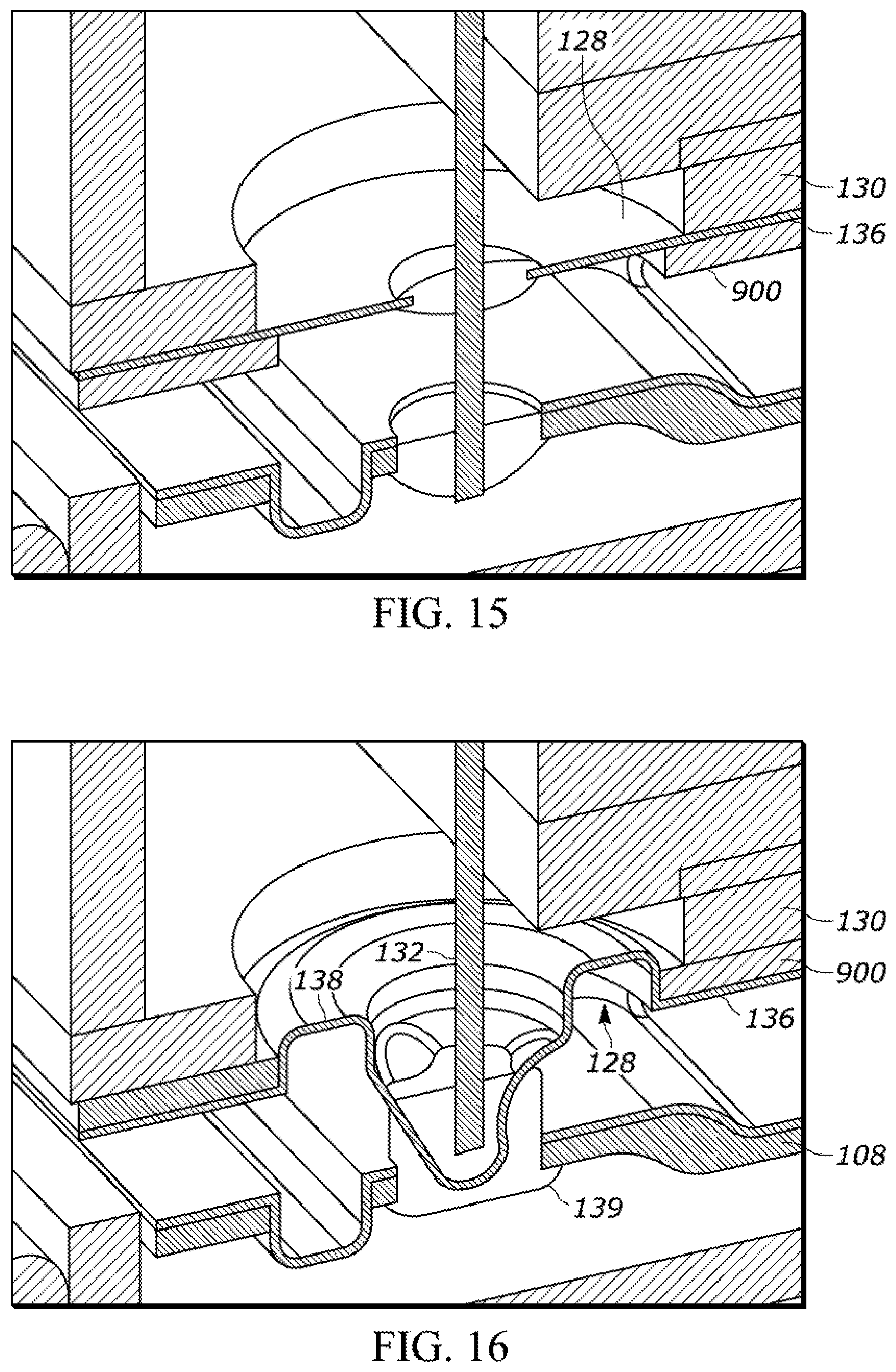 Patent US11832054 Figure 14 – Acoustic receivers with multiple diaphragms