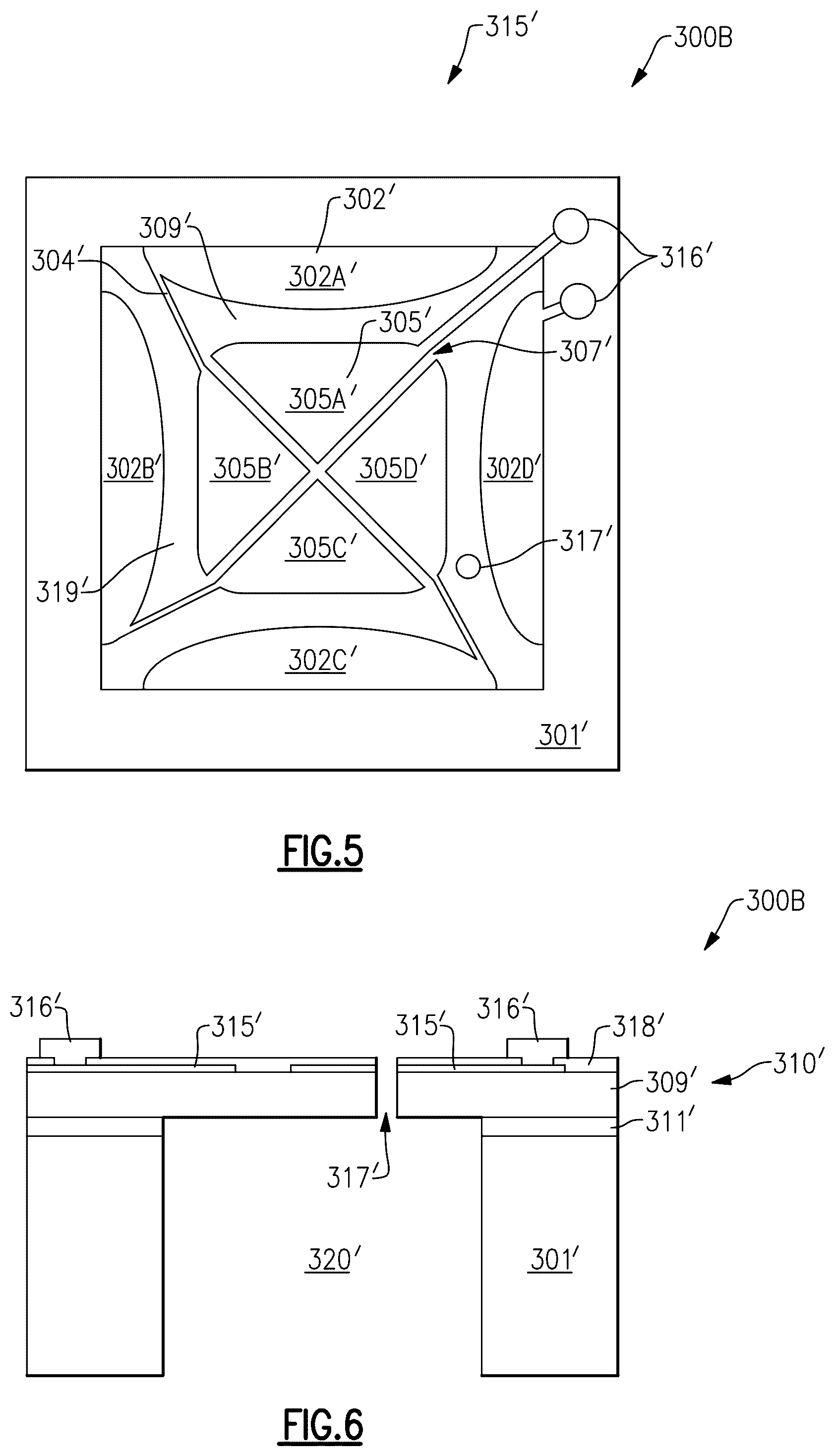 Patent US11832057 Figure 4 – Piezoelectric MEMS microphone