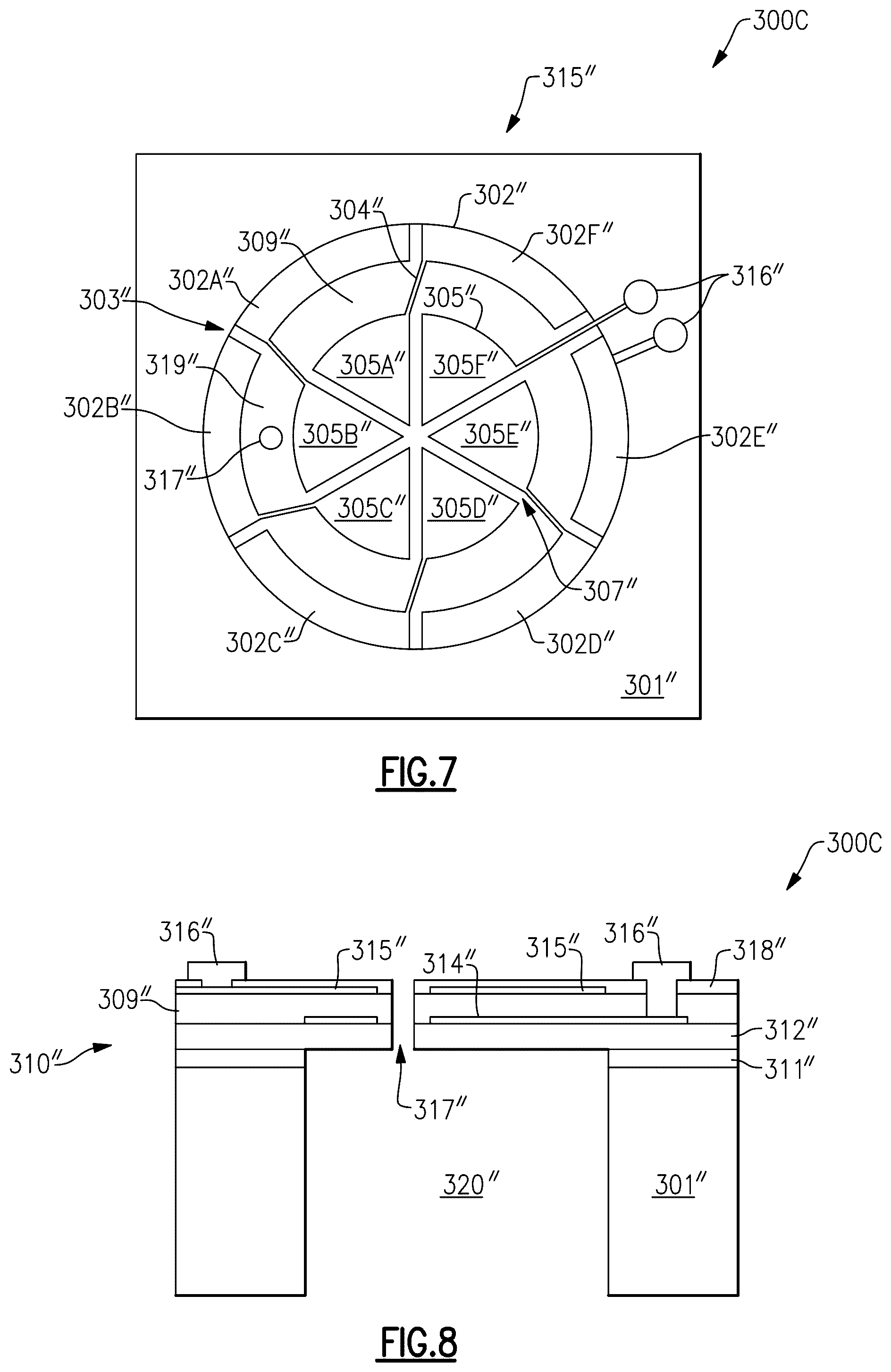 Patent US11832057 Figure 5 – Piezoelectric MEMS microphone