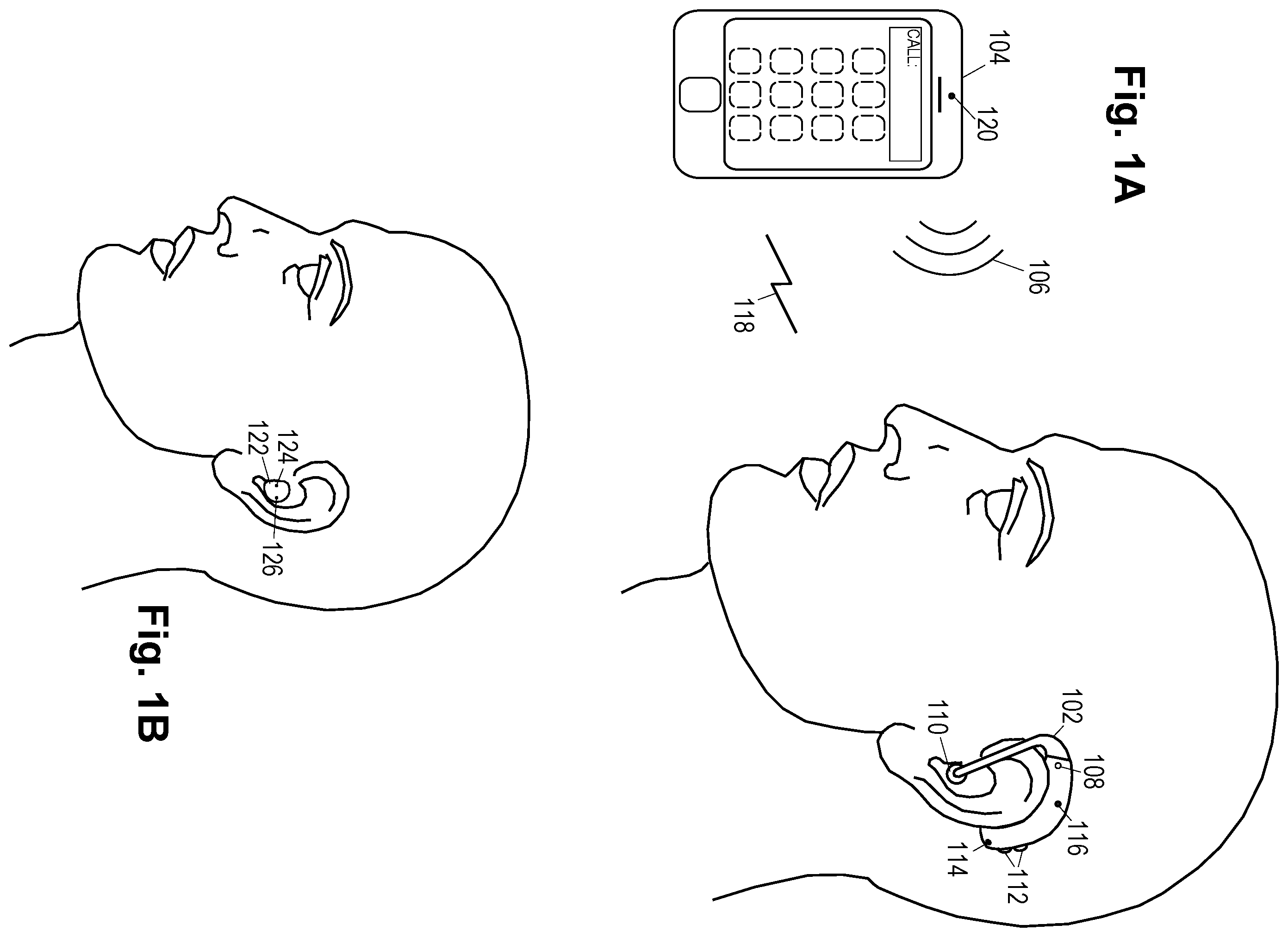 Patent US11832059 Figure 1 – Hearables and hearing aids with proximity-based adaptation