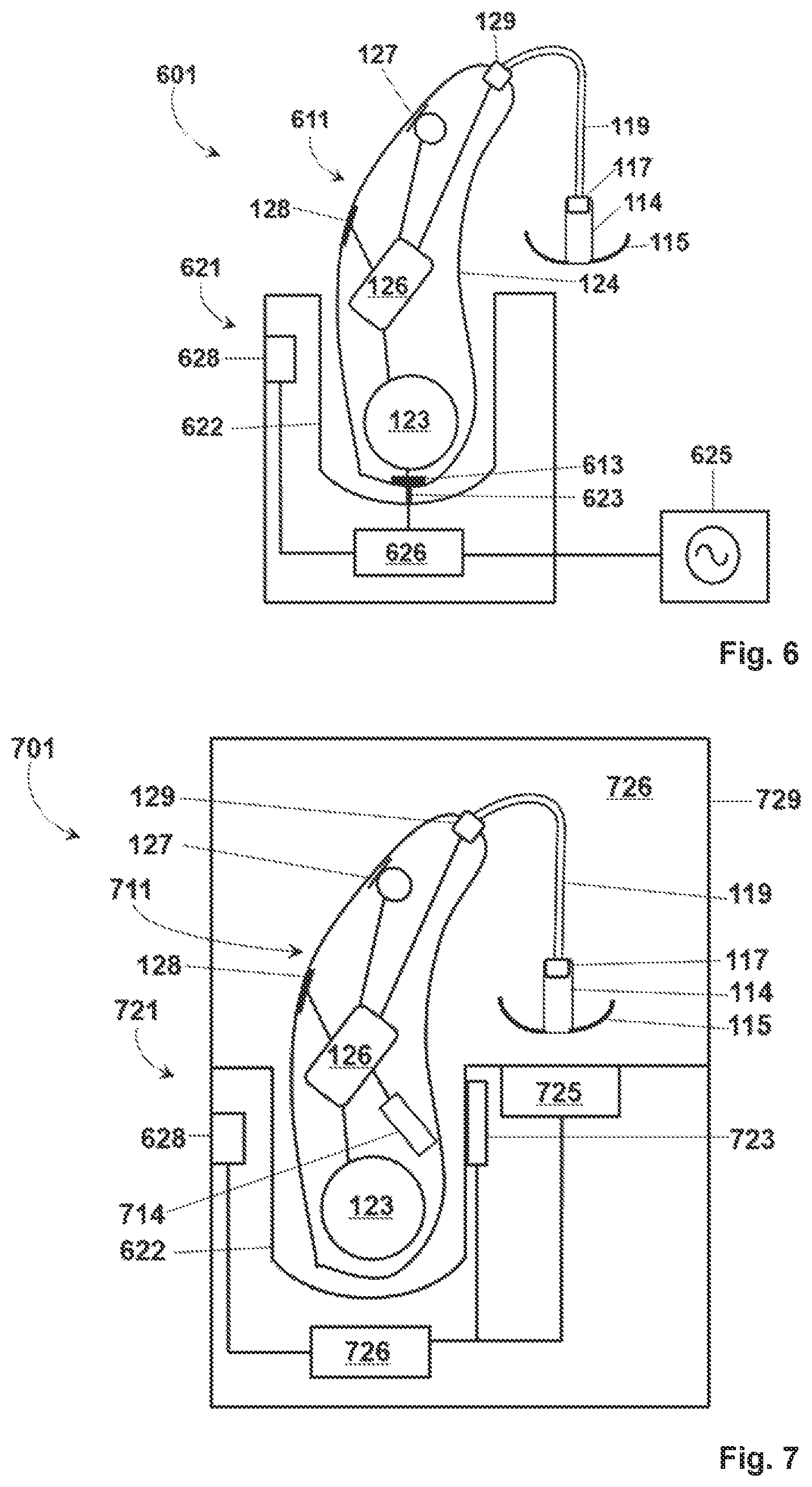 Patent US11832064 Figure 6 – Hearing device comprising a slidable member
