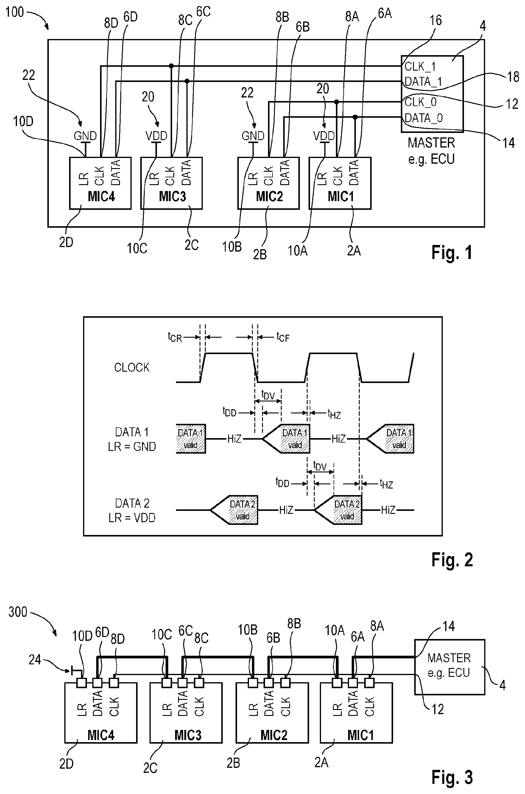 Patent US11832070 — Microphone devices and methods for operating thereof — Figure 1