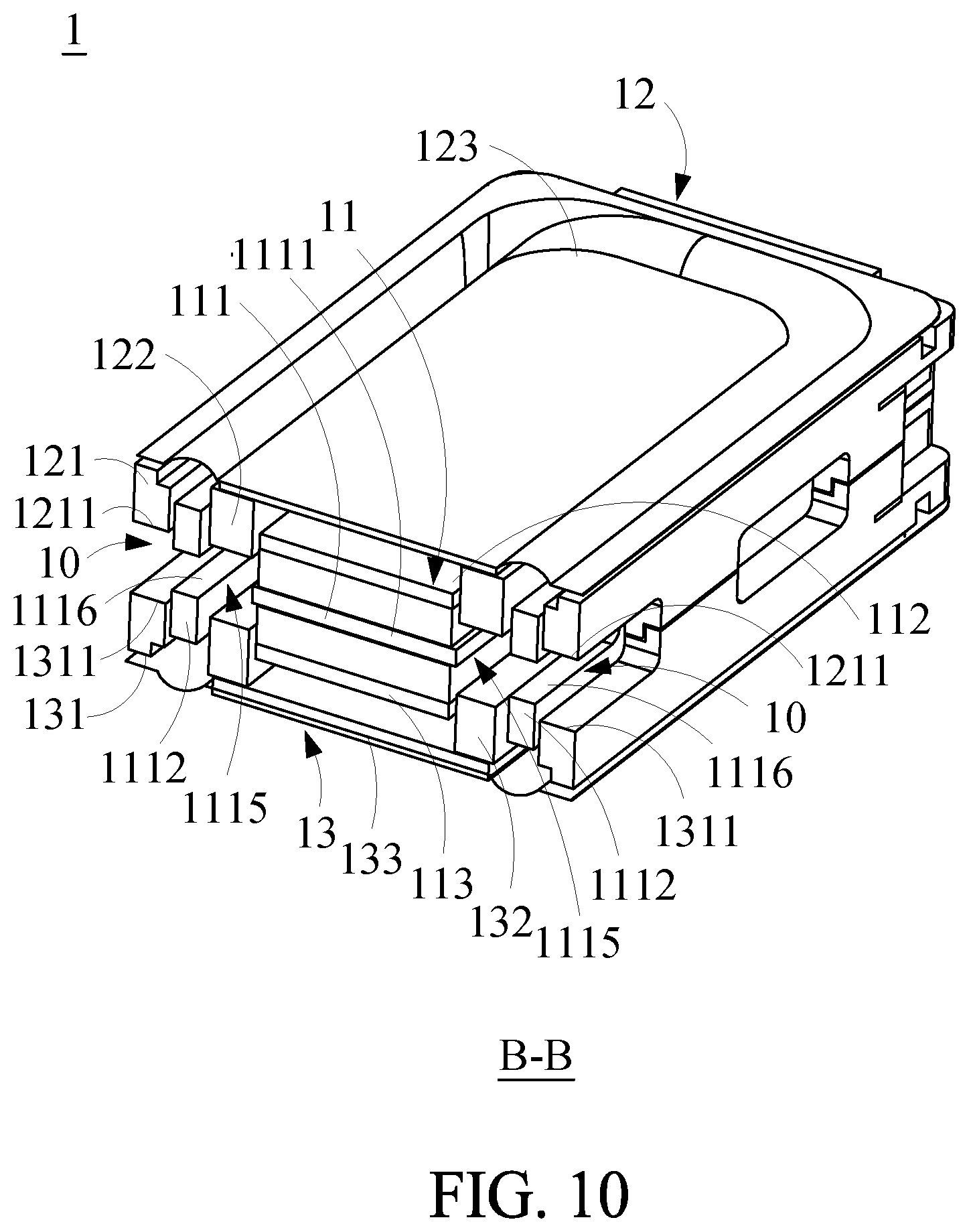 Patent US11832075 Figure 8 – Double-sided vibrating speaker