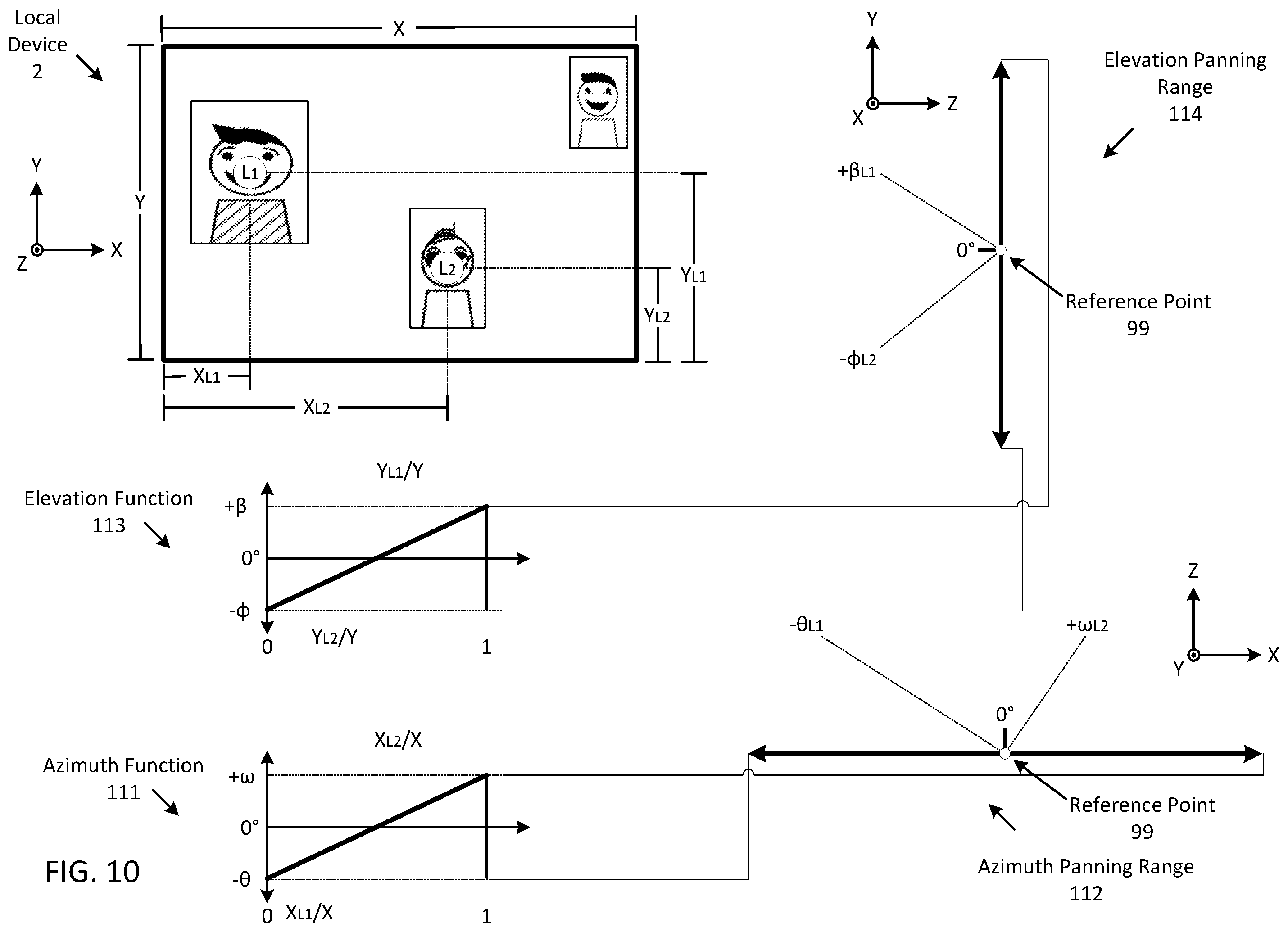 Patent US11832077 Figure 10 – Spatial audio controller