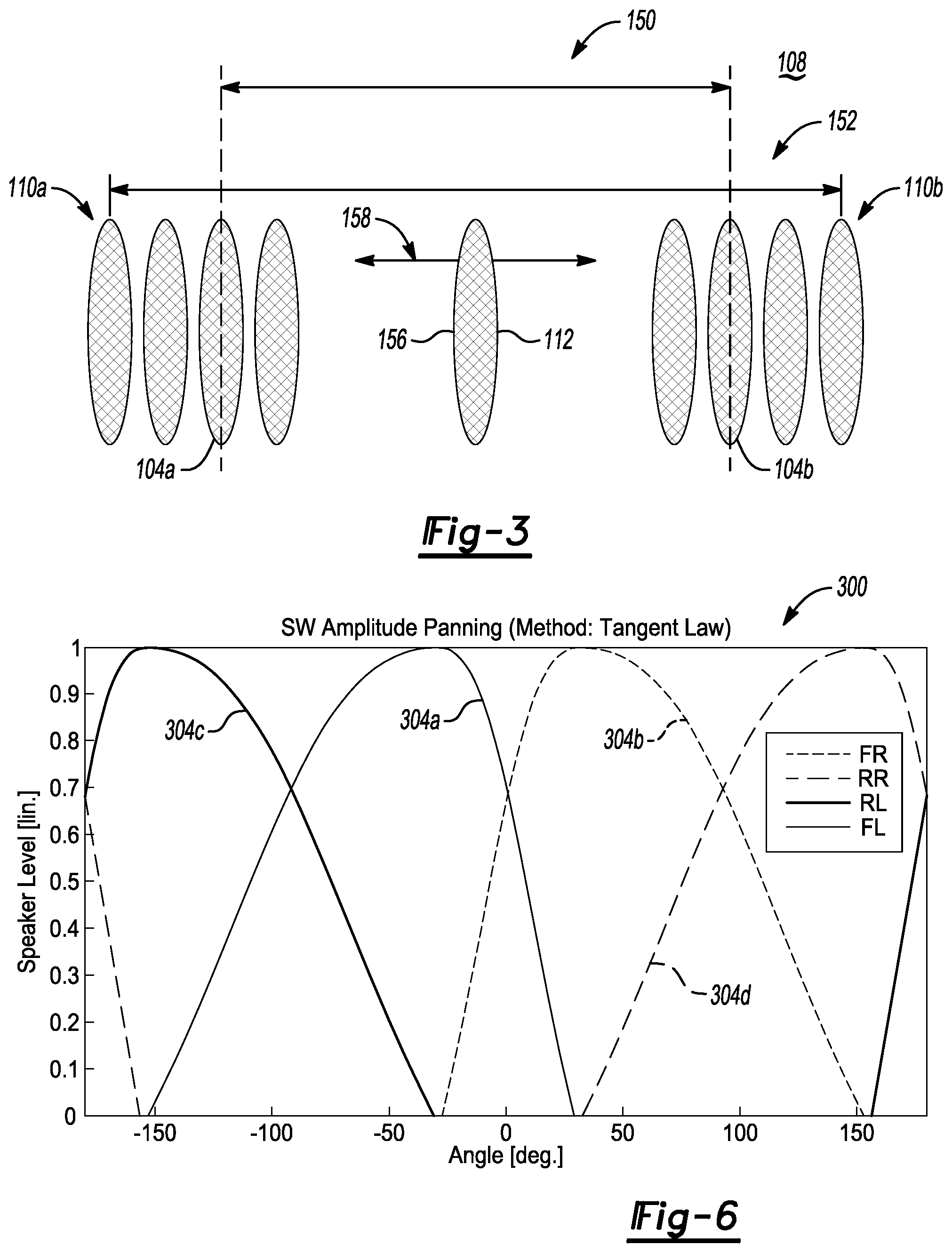 Patent US11832079 Figure 2 – System and method for providing stereo image enhancement of a multi-channel loudspeaker setup