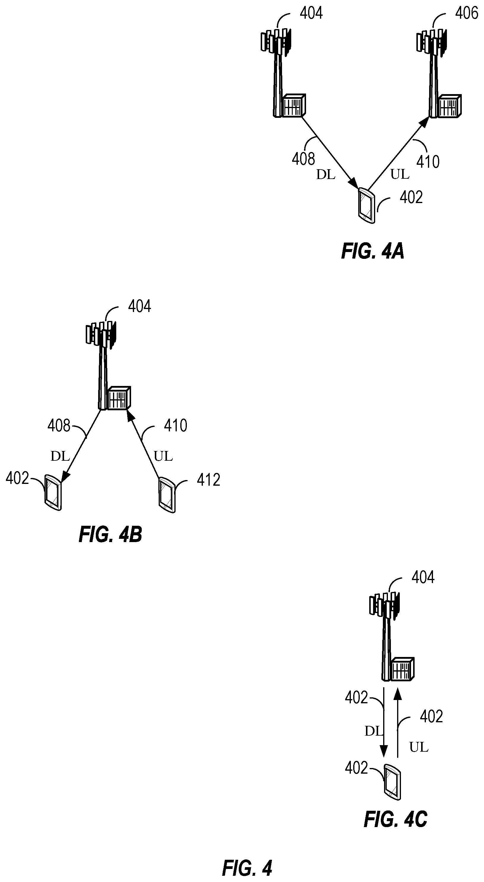 Patent US11832091 Figure 4 – Timing advance configuration for uplink communication resources