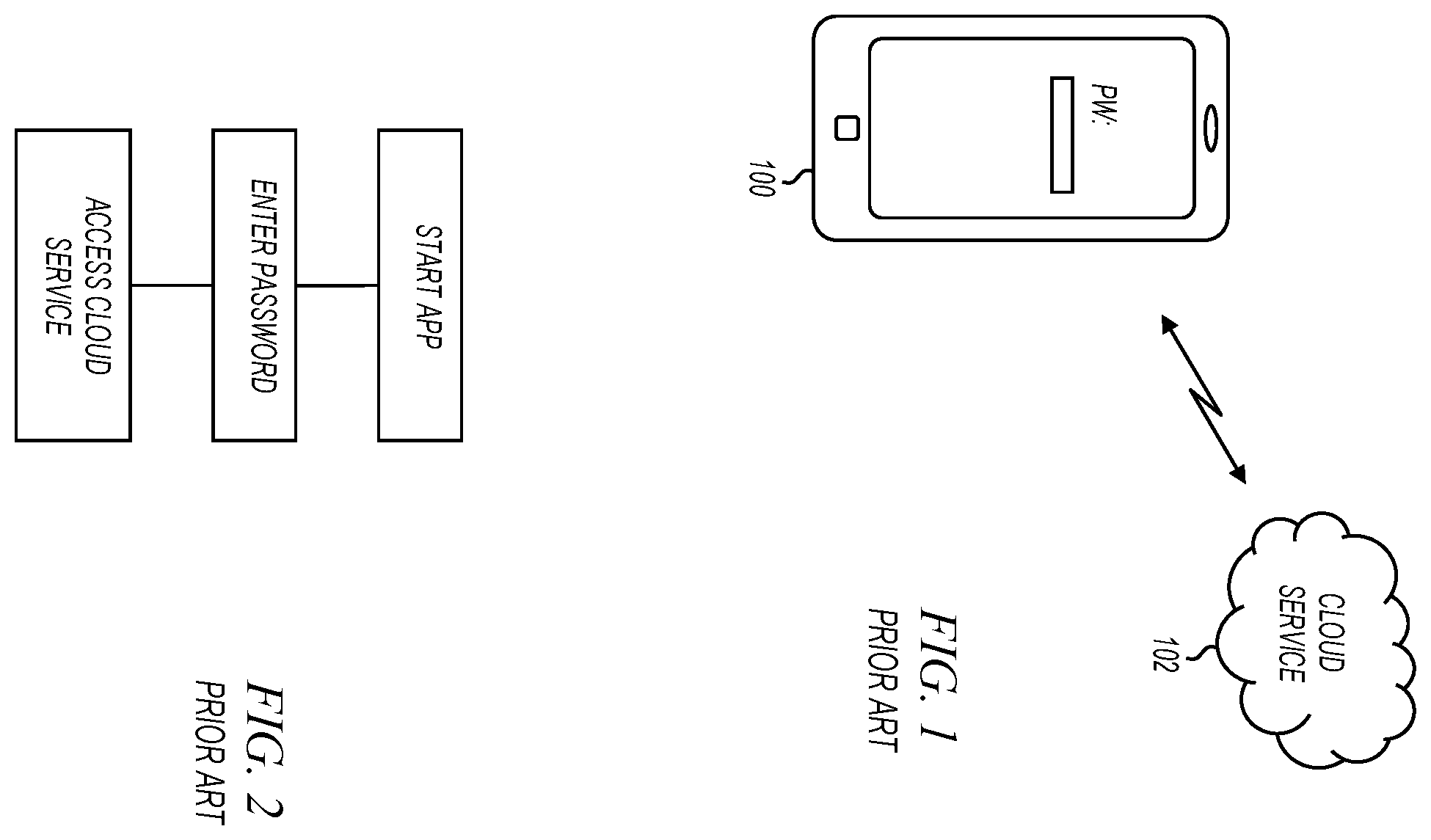 Patent US11832095 Figure 1 – Wearable identity device for fingerprint bound access to a cloud service