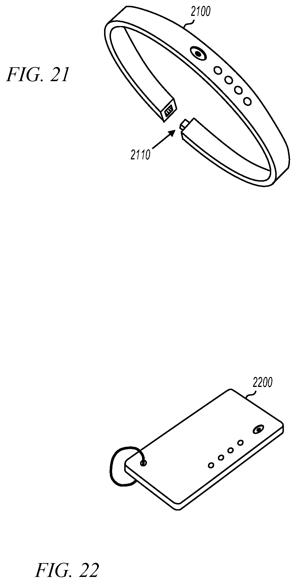 Patent US11832095 Figure 11 – Wearable identity device for fingerprint bound access to a cloud service