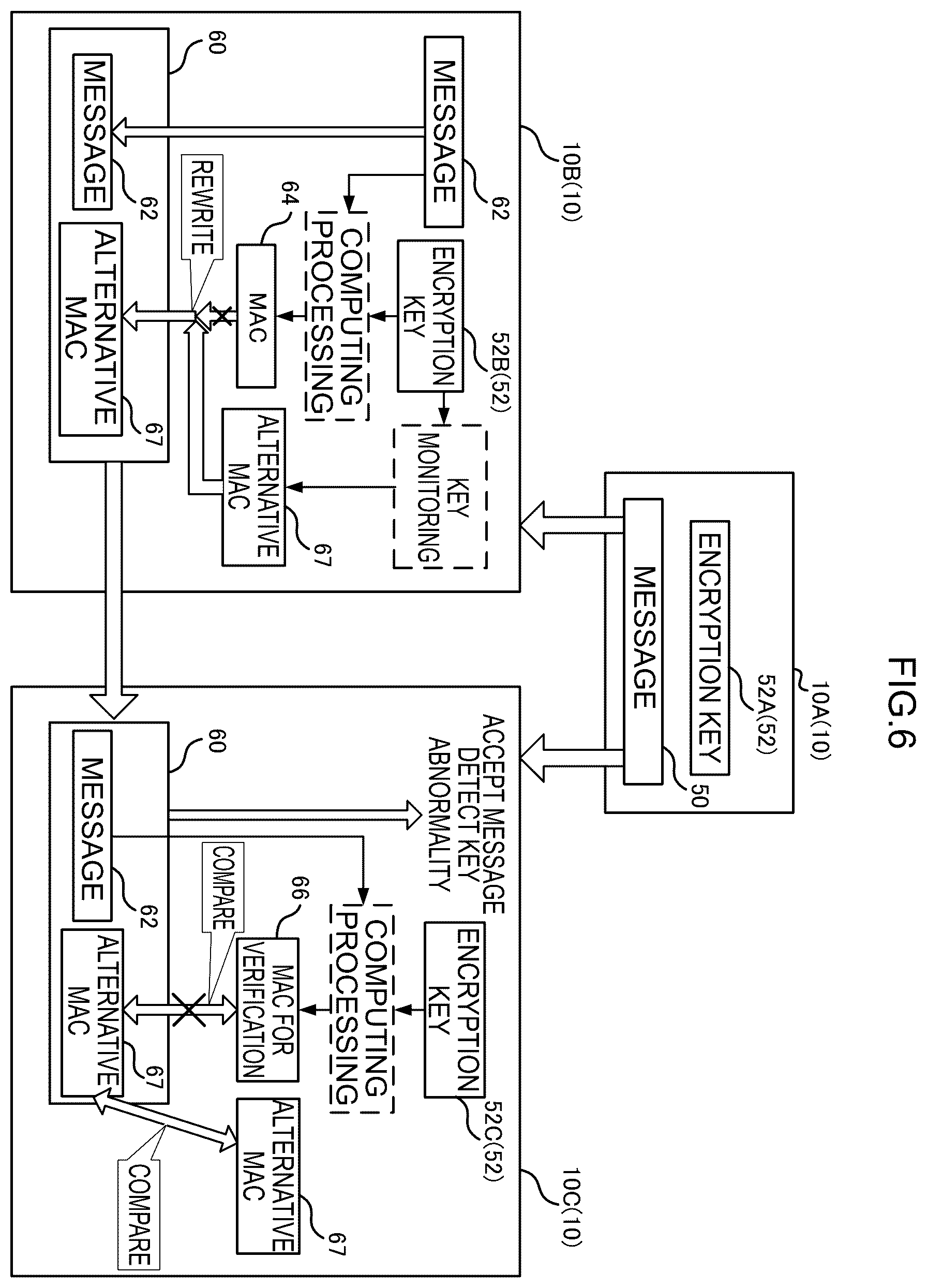 Patent US11832098 Figure 6 – Vehicle communication system, communication method, and storage medium storing communication program