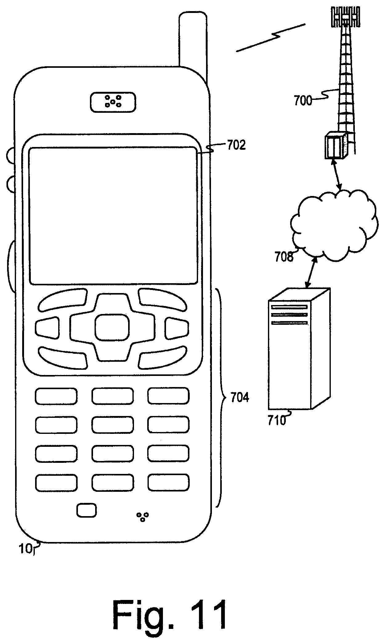 Patent US11832132 Figure 11 – Method for accessing a service unavailable through a network cell