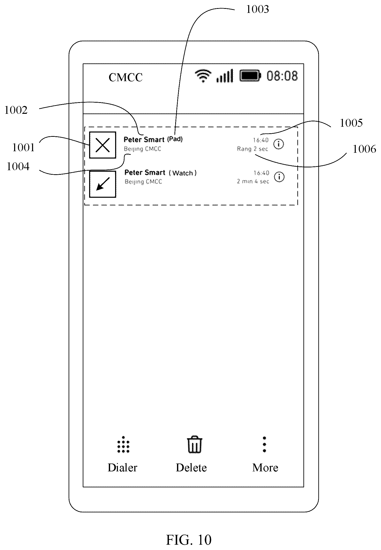 Patent US11832150 Figure 9 – Call record synchronization method, cloud platform, and terminal