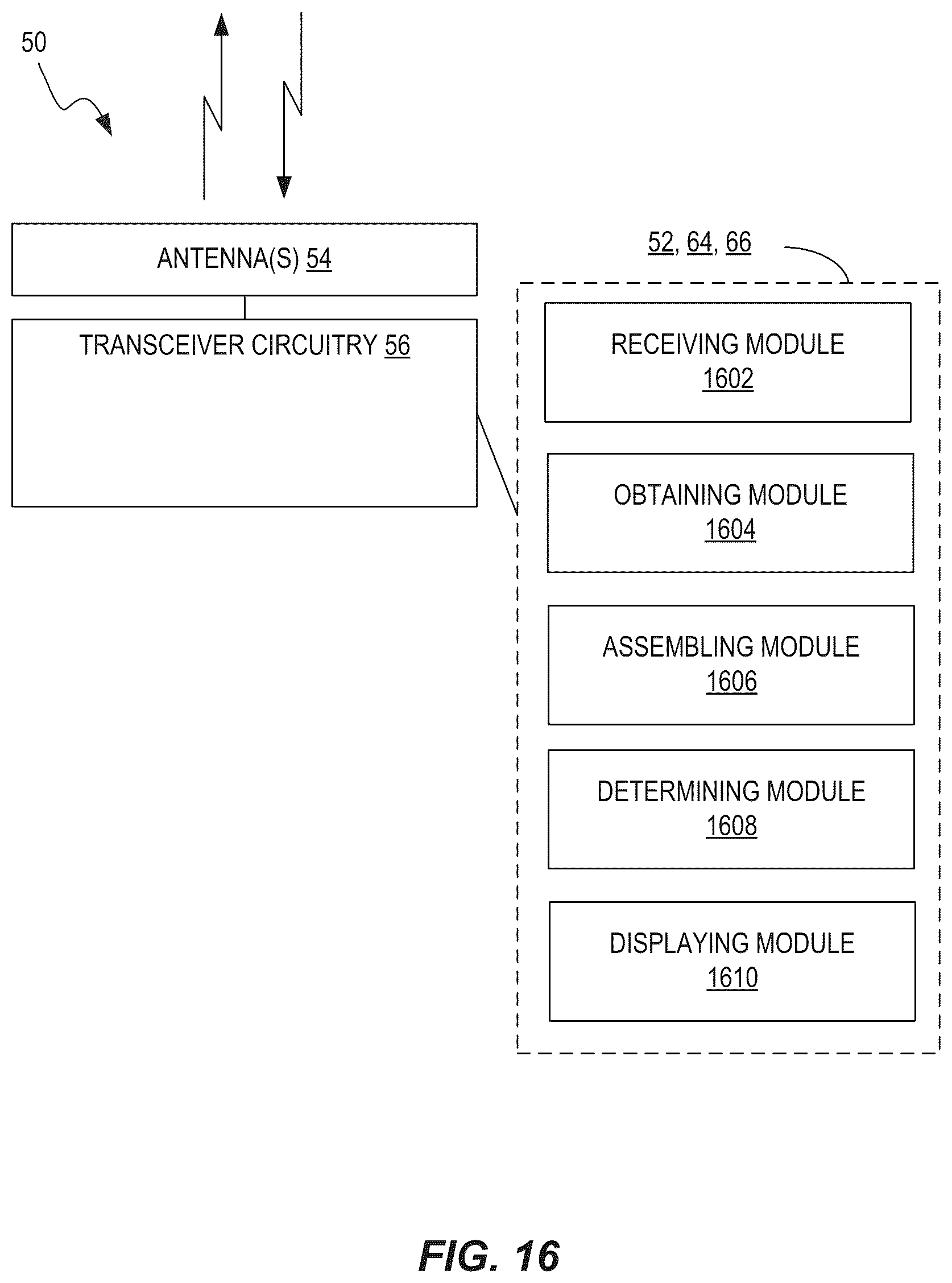 Patent US11832158 Figure 16 – Segmentation of PWS-message and associated area-information