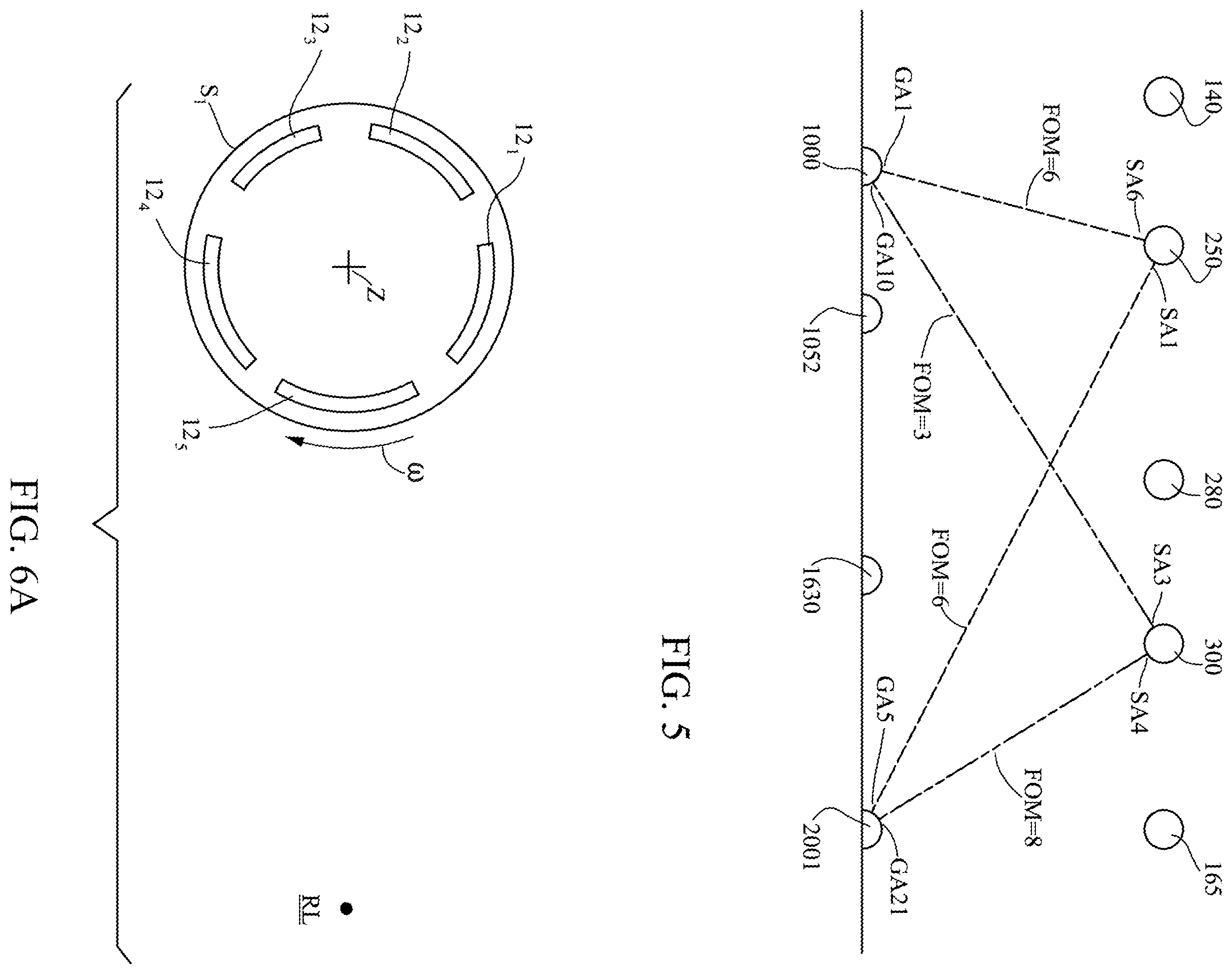 Patent US11832160 Figure 5 – Radio system using nodes with high gain antennas