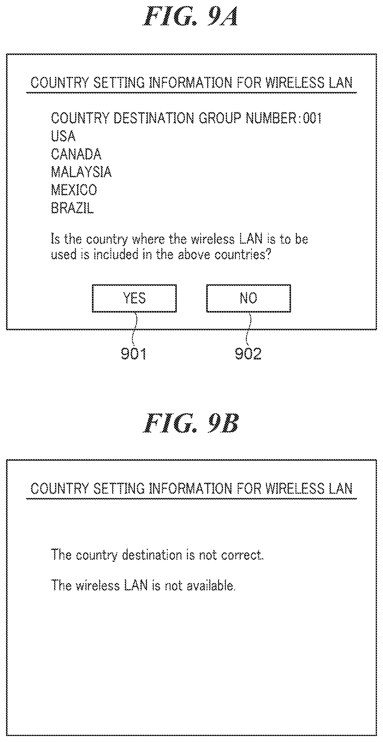 Patent US11832161 Figure 10 – Information processing apparatus capable of making correct settings for wireless communication, wireless communication module, method of controlling information processing apparatus, and storage medium